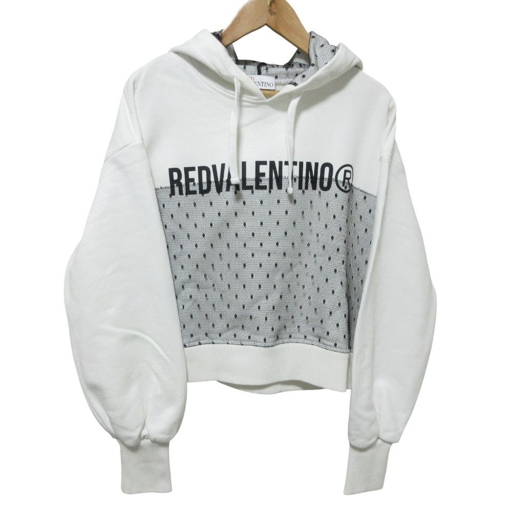 Other Other RED Valentino Lace Hoodie Textile Sweatshirts & Hoodies DUTY FREE for USA Size ONE SIZE - 1 Thumbnail