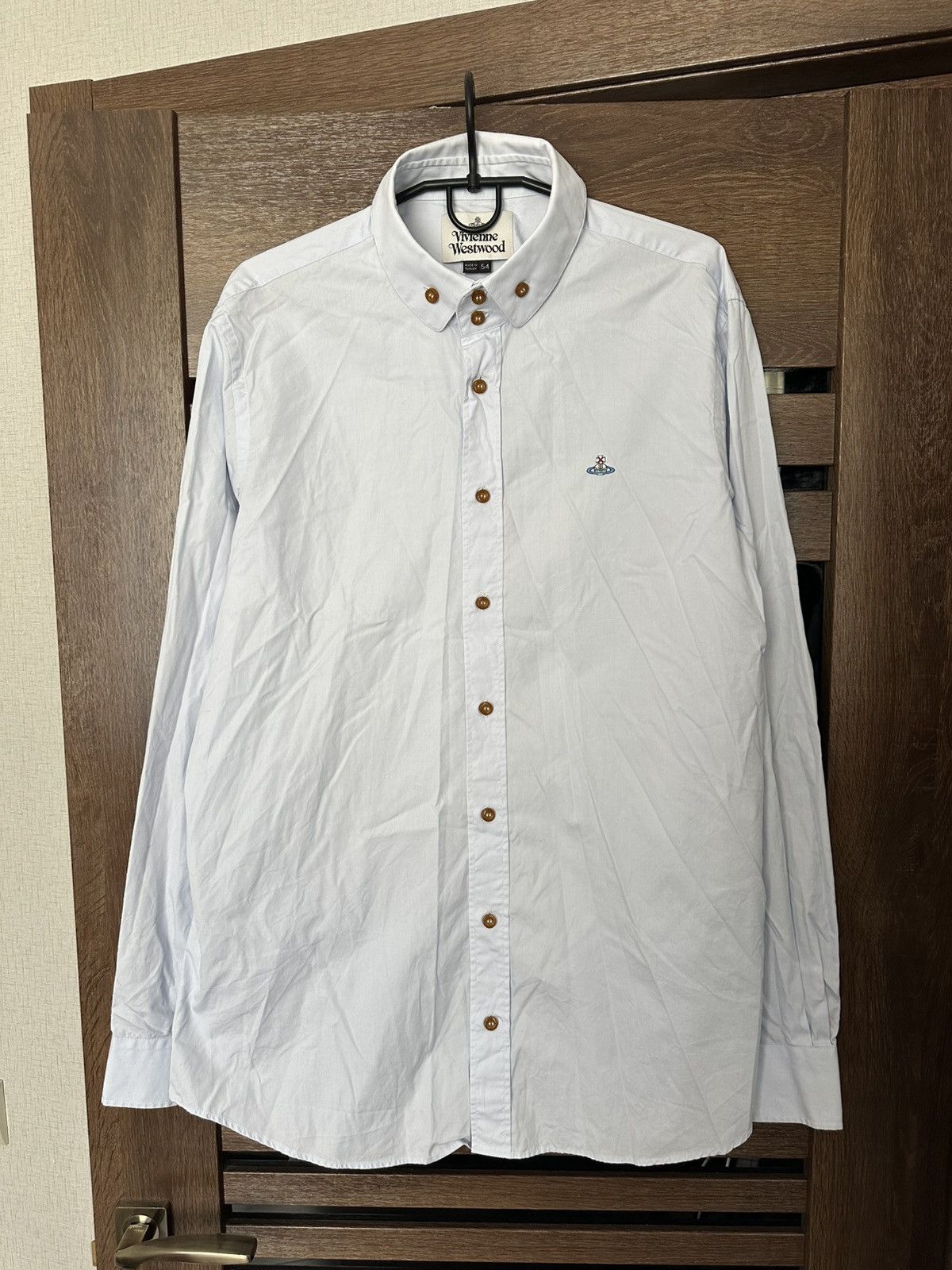 Vivienne Westwood Vivienne Westwood Shirt Button Up Long Sleeve Size US L / EU 52-54 / 3 - 3 Thumbnail