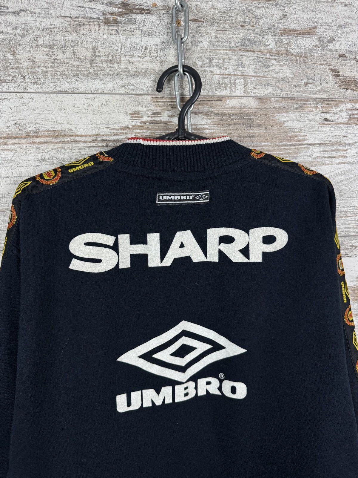 Umbro × Vintage Vintage Umbro Manchester United SHARP sweatshirt 90s rare Size US XS / EU 42 / 0 - 11 Thumbnail