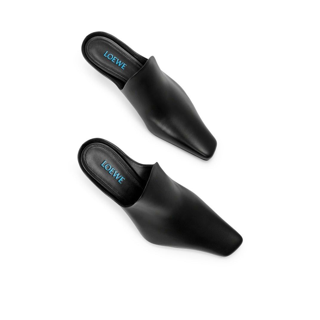 Loewe LOEWE Emily Black Clogs New & Authentic (Women's size:6;) Size US 6 / IT 36 - 3 Thumbnail