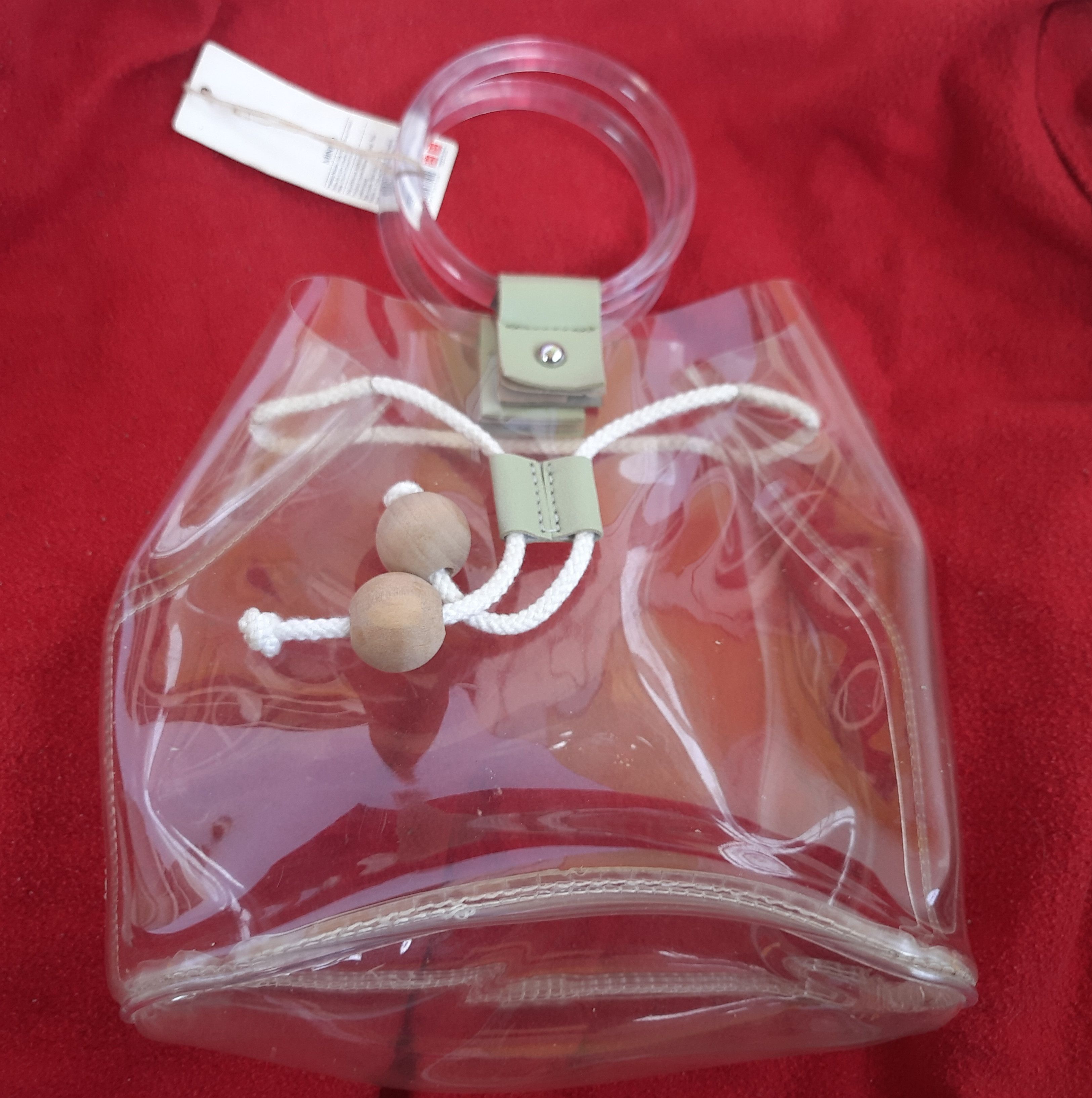 Japanese Brand Y2K Minisolife Transparent Handle bag Grunge Size ONE SIZE - 4 Thumbnail