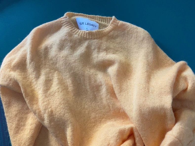 Our Legacy our legacy Bright orange loose sweater Size US M / EU 48-50 / 2 - 1 Thumbnail