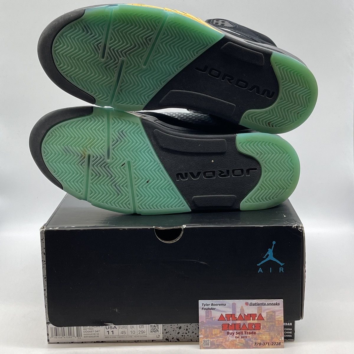 Jordan Brand Air Jordan 5 aqua Size US 11 / EU 44 - 7 Thumbnail