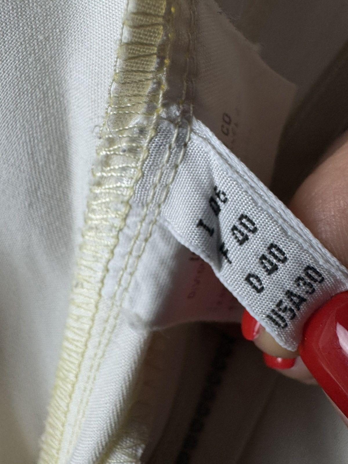 Japanese Brand × Vintage Women's Vintage Dress White Marithé + François Girbaud Size L / US 10 / IT 46 - 10 Thumbnail