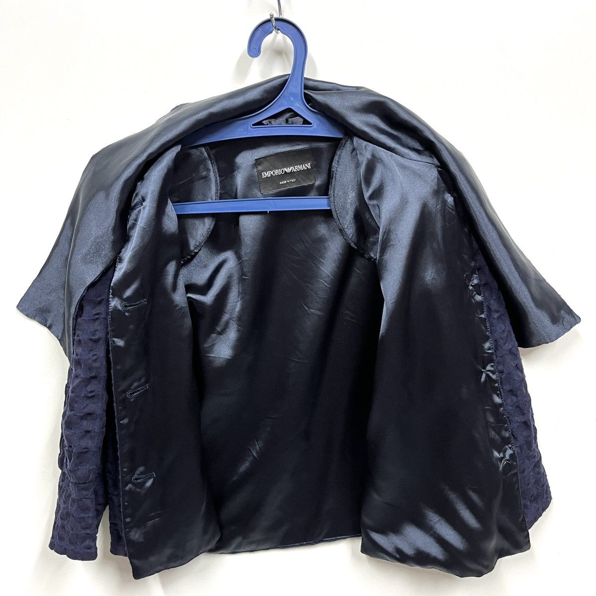 Emporio Armani Emporio Armani Runway Wool Blouse Shirt Top Button Up Size M / US 6-8 / IT 42-44 - 6 Thumbnail