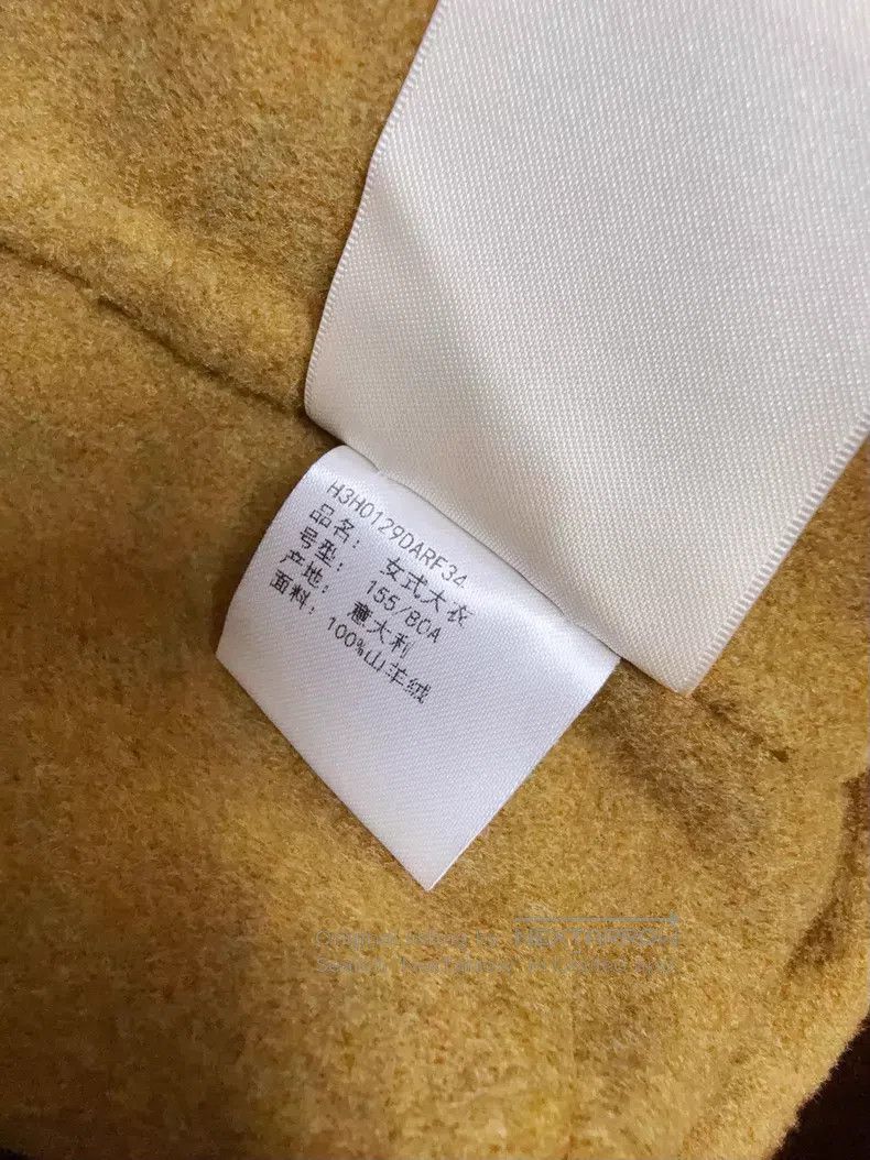 Hermes Hermes Maple leaf long cashmere coat Size XXS / US 00 / IT 34 - 8 Thumbnail