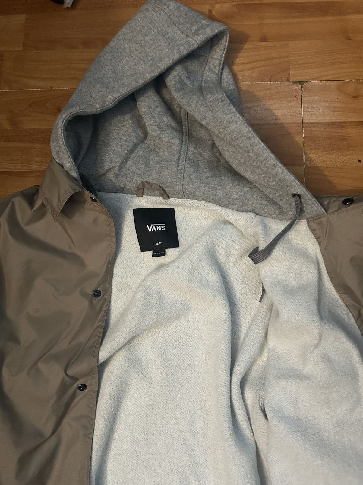 Vans Vans bomber/coat jacket Size US L / EU 52-54 / 3 - 3 Thumbnail