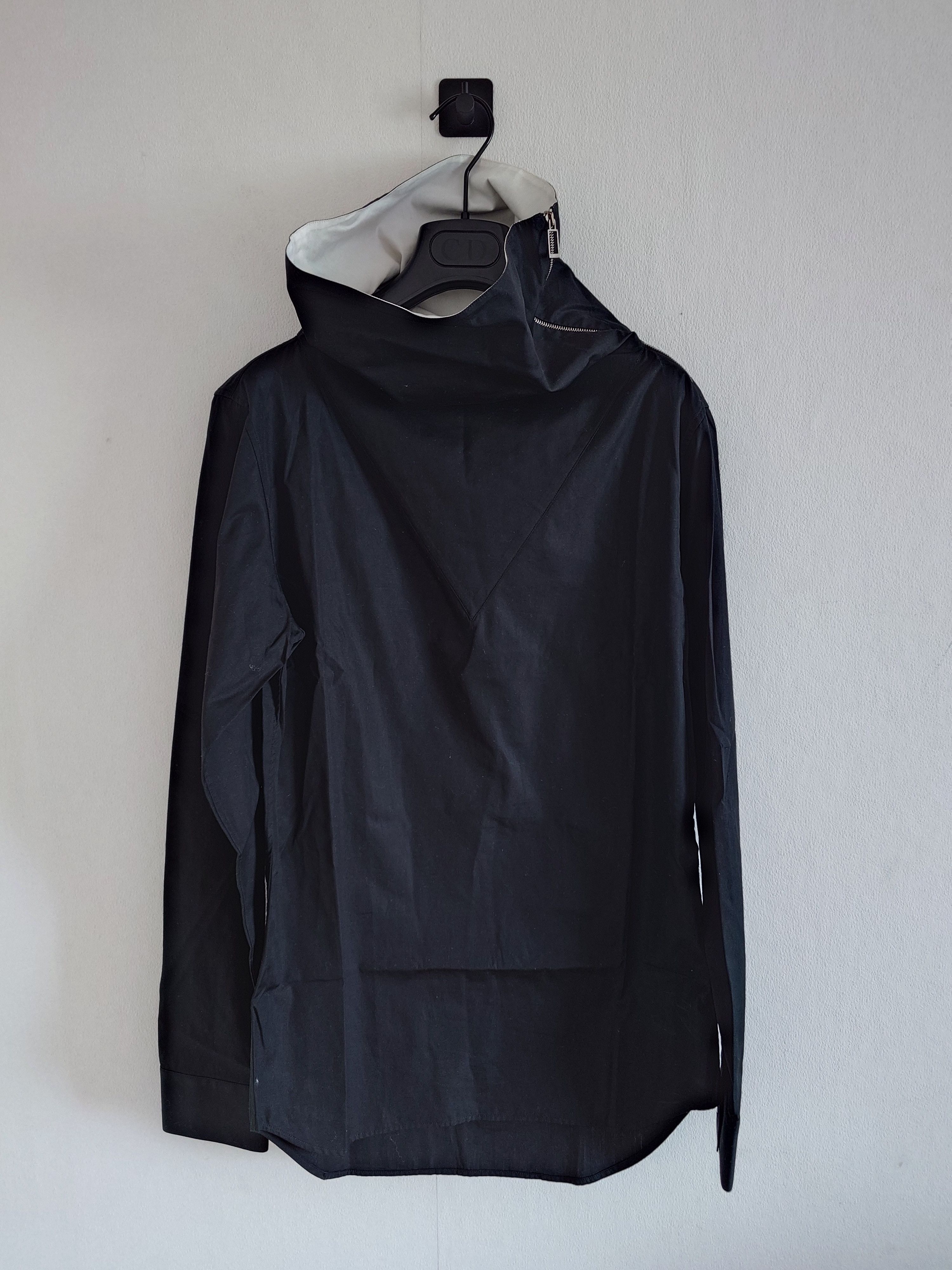 Dior Dior HOMME AW09 Funnel Shirt Size US S / EU 44-46 / 1 - 1 Thumbnail