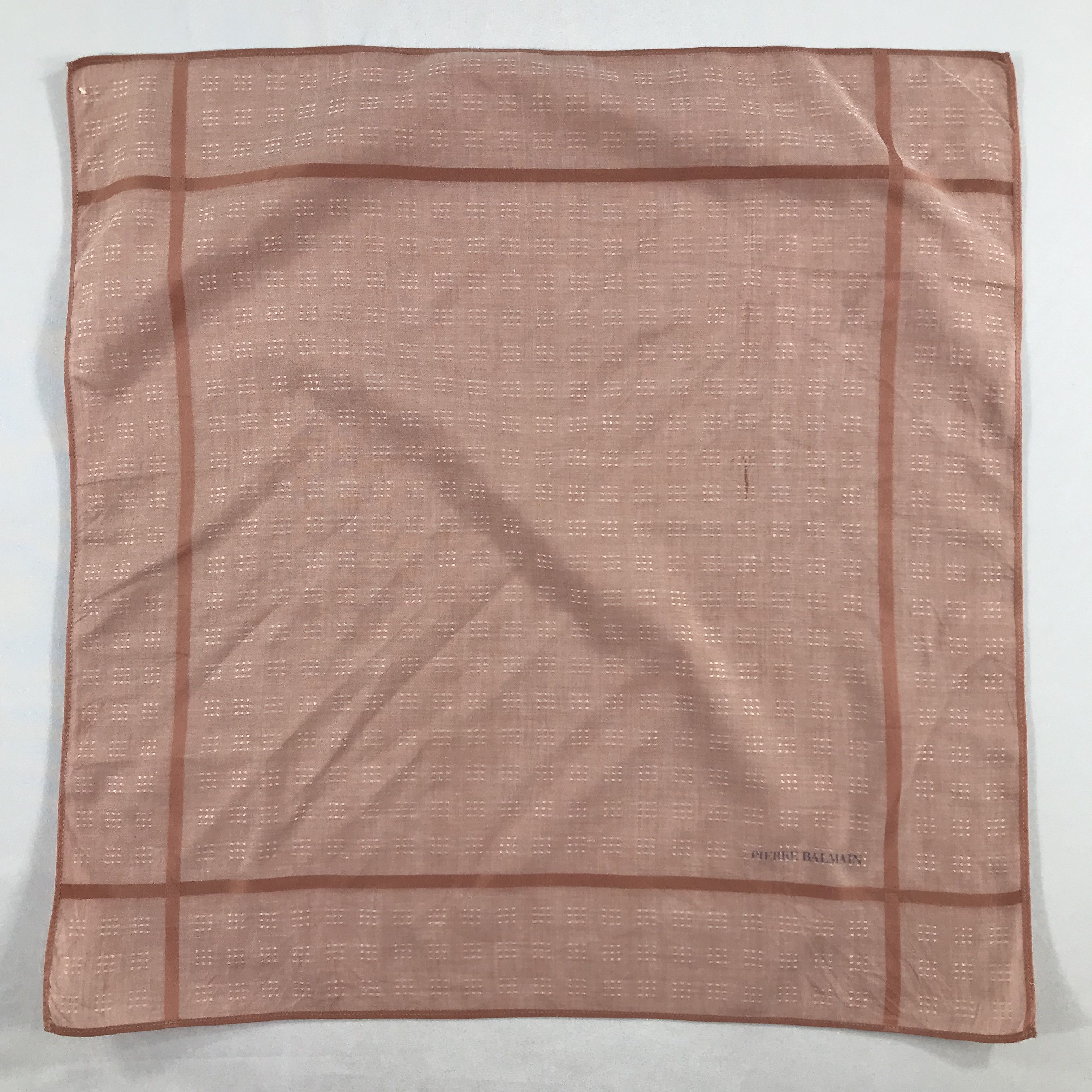 Pierre Balmain × Vintage Pierre Balmain Bandana / Handkerchief / Neckerchief - S2333 Size ONE SIZE - 1 Thumbnail