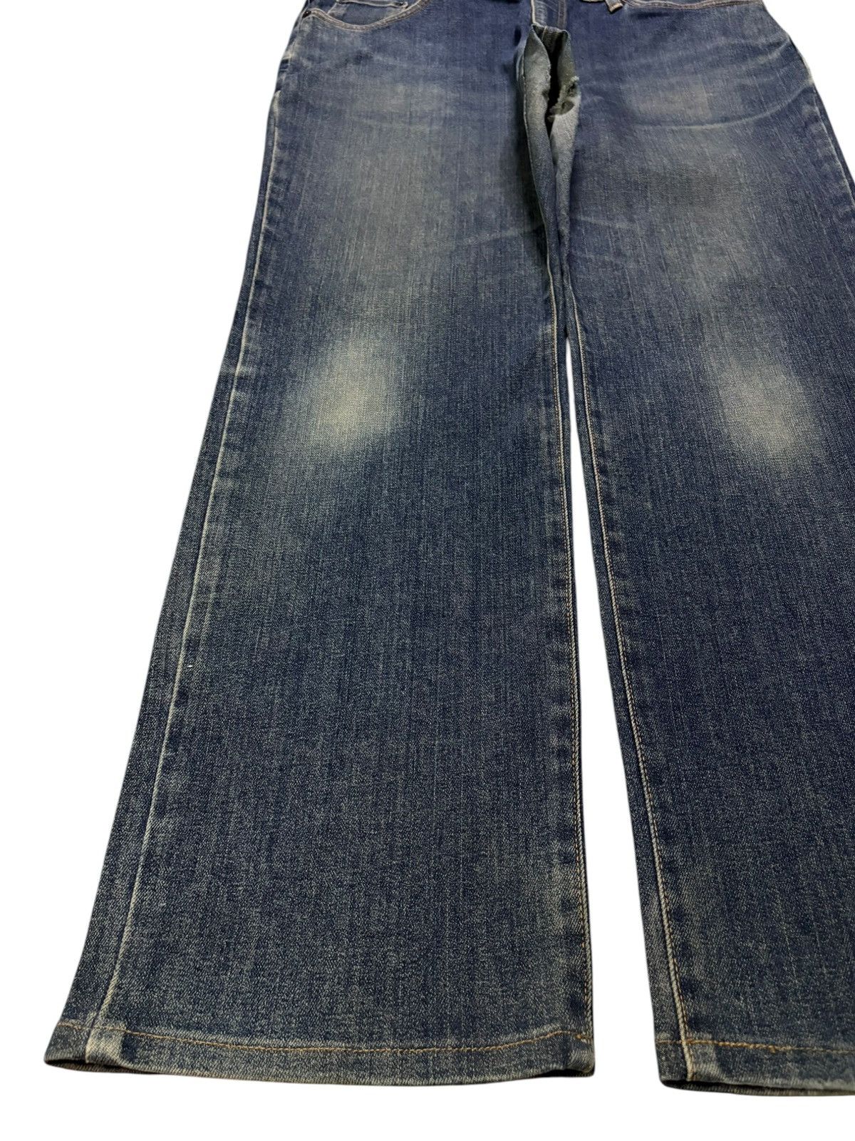Edwin Vintage Edwin 403 Mud Wash Distressed Baggy Jeans Size US 36 / EU 52 - 6 Thumbnail