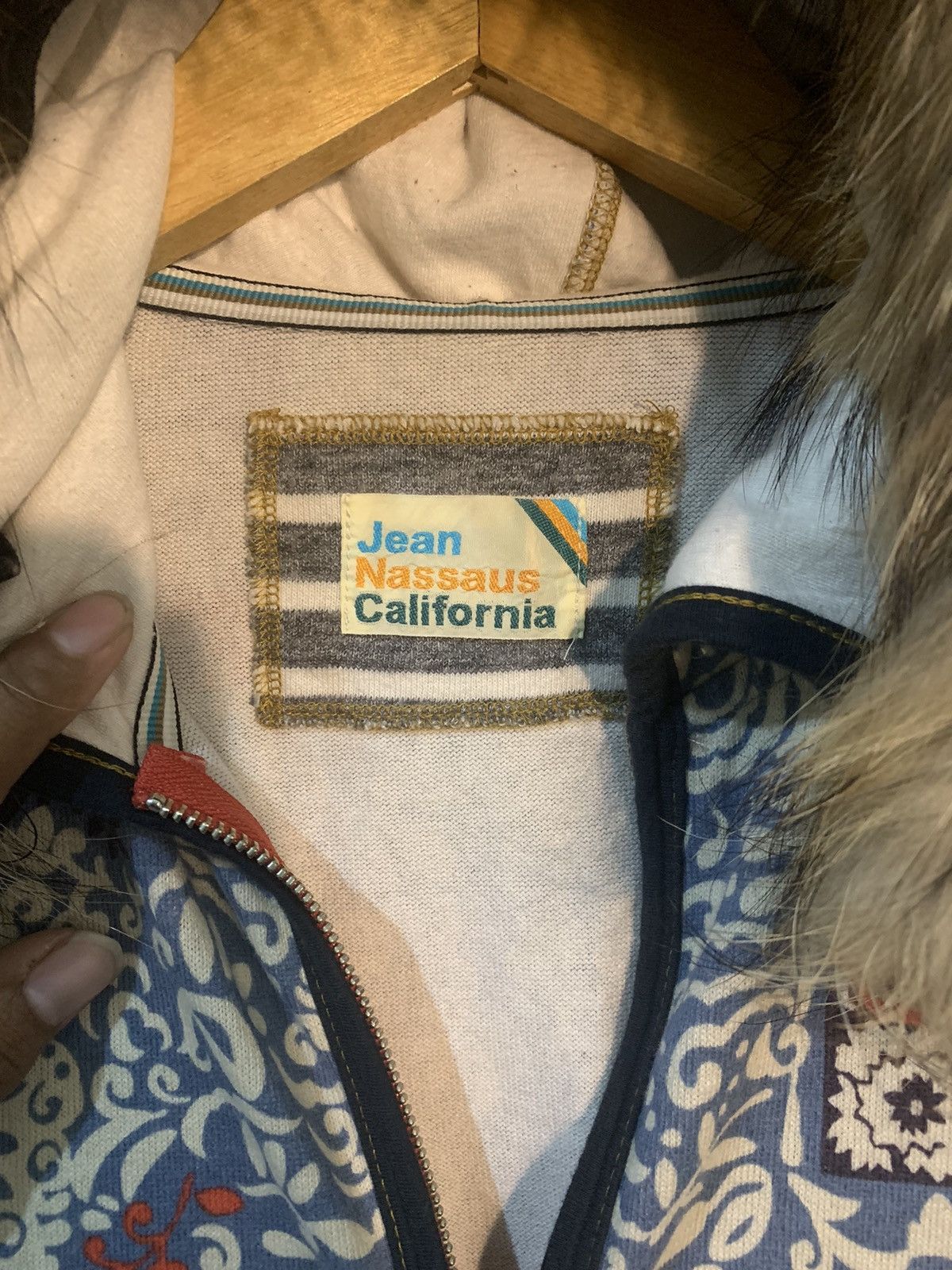 Hysteric Glamour × If Six Was Nine × Le Grande Bleu (L.G.B.) Japanese Navajo Fur Hoodie Size US S / EU 44-46 / 1 - 8 Thumbnail