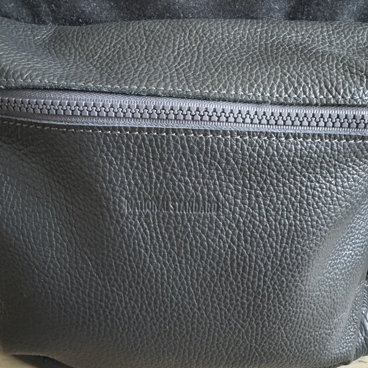 National Standard Charcoal Grey Multi Material Functional Backpack Size ONE SIZE - 4 Thumbnail