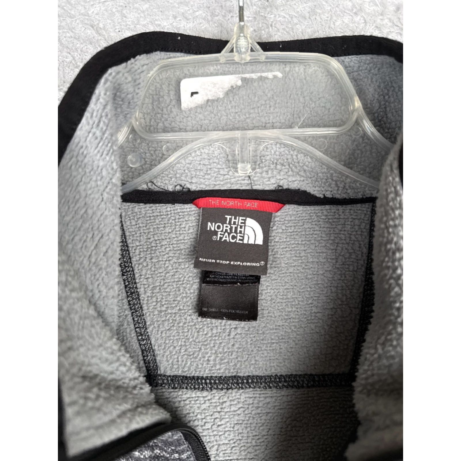 The North Face The North Face Sweater Men XL Gray Fleece 1/4 Zip Pocket Southwest Aztec Pattern Size US XL / EU 56 / 4 - 7 Thumbnail
