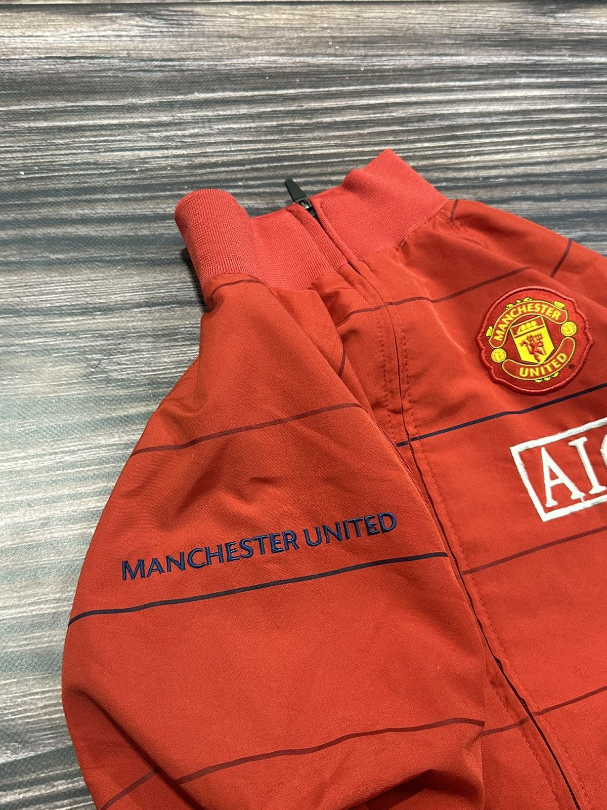 Nike × Vintage Vintage Nike Jacket Soccer football team Manchester United Size US S / EU 44-46 / 1 - 4 Thumbnail