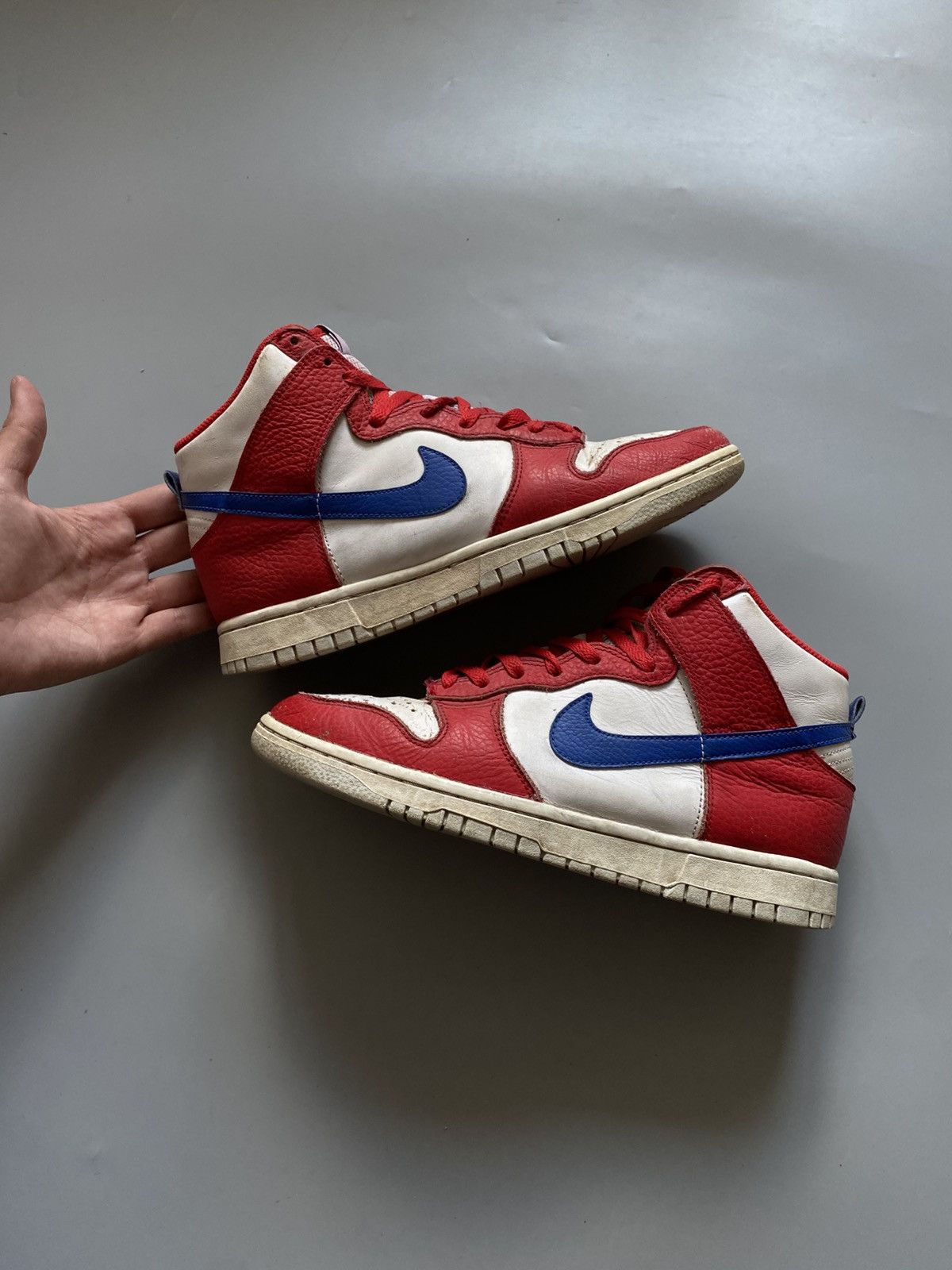 Nike Nike Dunk leather red sk8 vintage shoes Size US 7.5 / EU 40-41 - 9 Thumbnail
