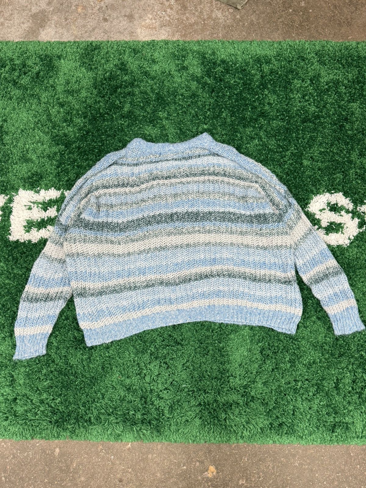 American Eagle Outfitters American Eagle Outfitters Blue Knit Yarn Sweater XL Size US XL / EU 56 / 4 - 5 Thumbnail