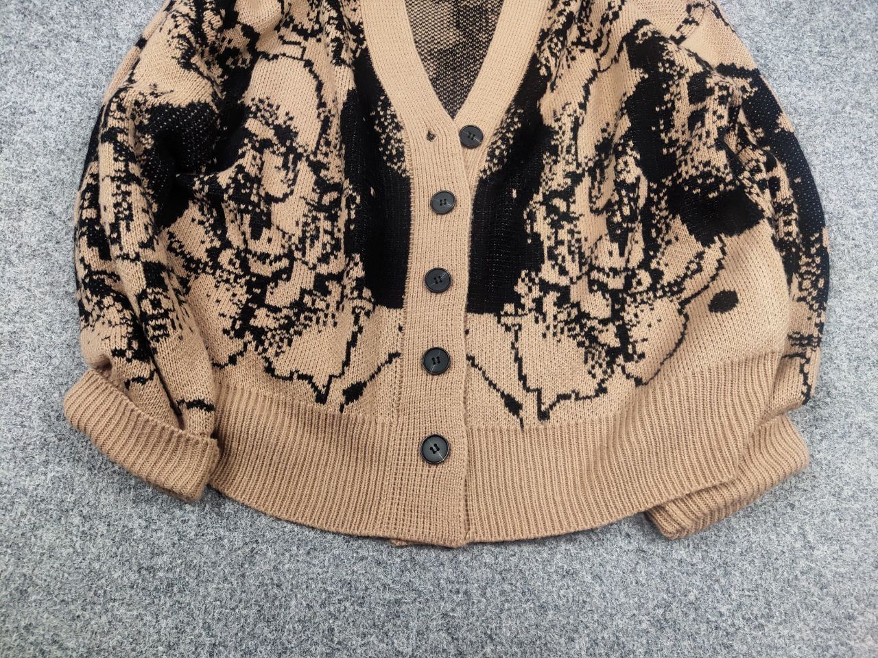Japanese Brand Vintage Japan hysteric glamour Style Knit Pattern Cardigan Size US M / EU 48-50 / 2 - 5 Thumbnail