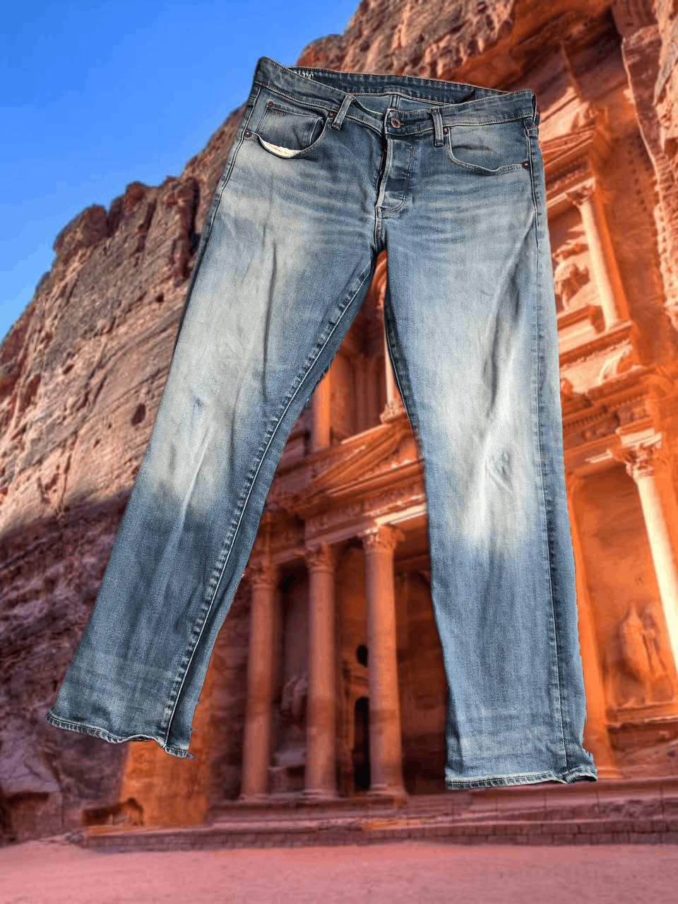 G-Star G-Star Raw logo jeans pants 3301 crazy Y2K vintage Size US 32 / EU 48 - 1 Thumbnail
