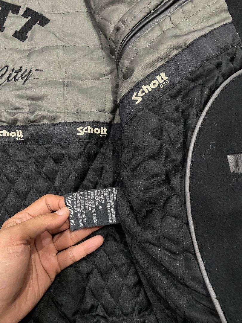 Schott Schott Nyc Varsity Woll Size US XL / EU 56 / 4 - 8 Thumbnail