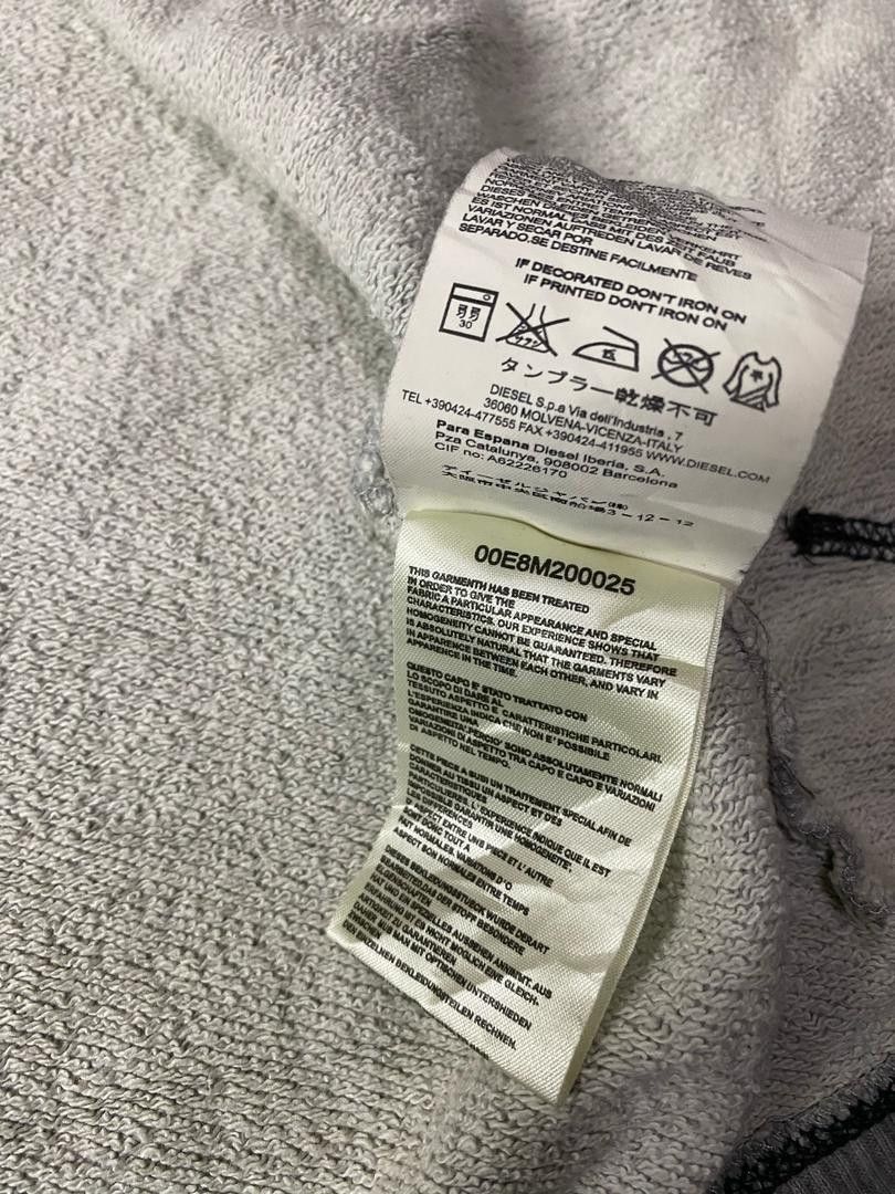 Diesel × Japanese Brand Vintage Diesel Zipper Hoodie Size US M / EU 48-50 / 2 - 8 Thumbnail