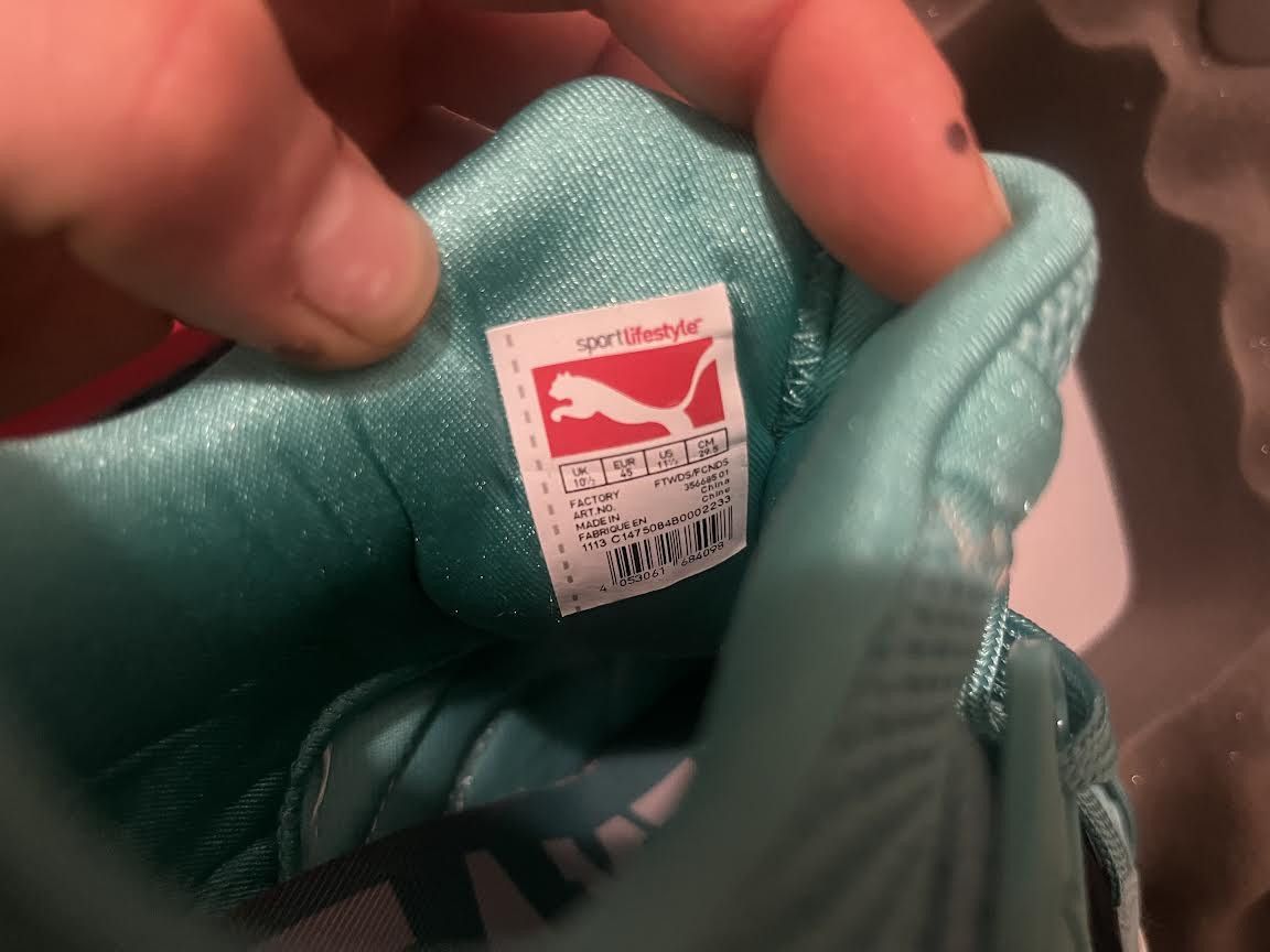 Puma Sneaker Freaker x Puma Blaze Of Glory OG 'Shark Bait' Size US 11.5 / EU 44-45 - 10 Thumbnail