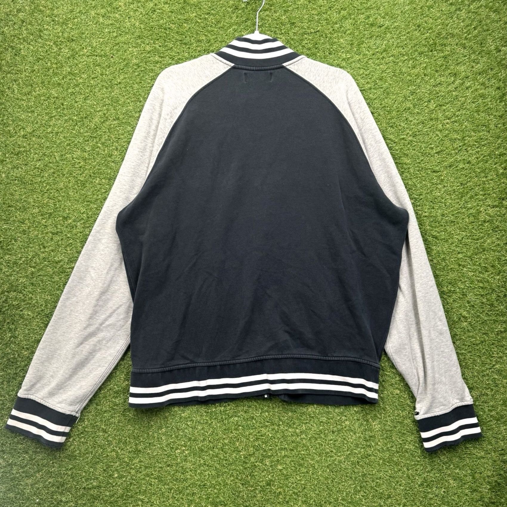 Polo Ralph Lauren Vintage Polo Ralph Lauren Jacket Mens 2XL Black Bomber Varsity Raglan Zip Pony Jacket Size US XXL / EU 58 / 5 - 2 Thumbnail