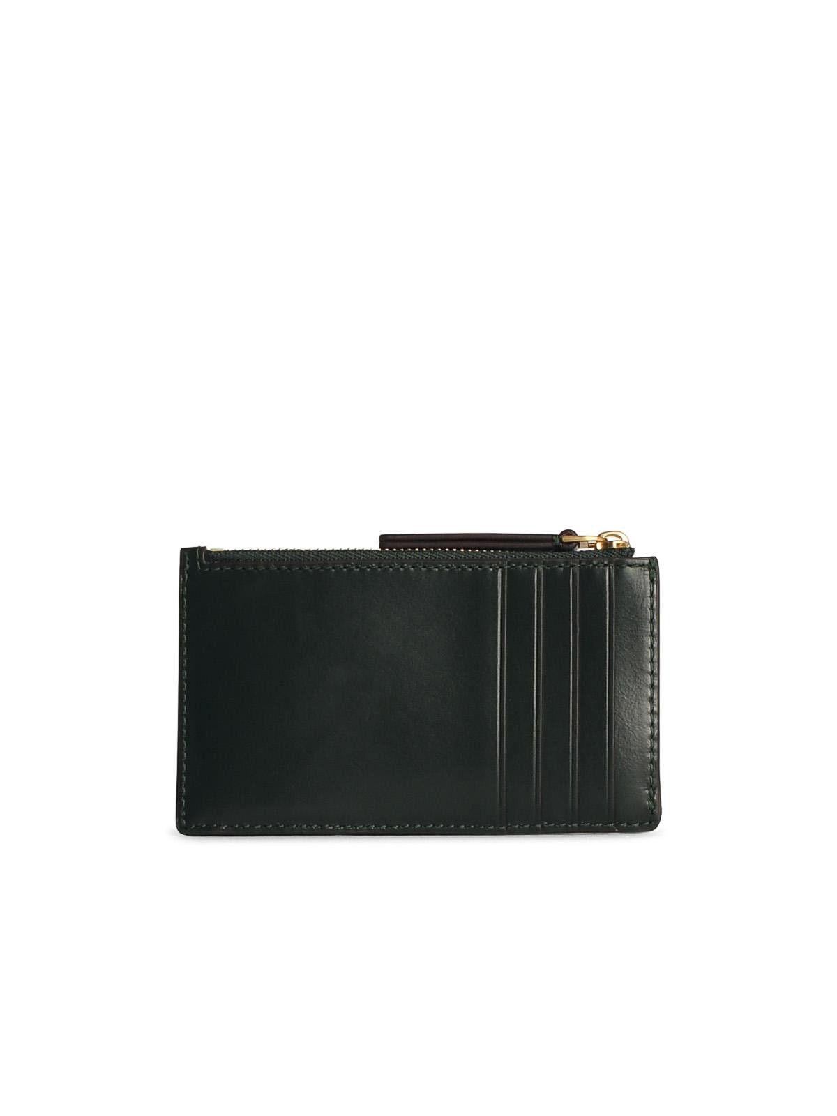 Tory Burch o1s22i1n1024 Size: OS / Kira Door Card Holder in Green Size ONE SIZE - 3 Thumbnail