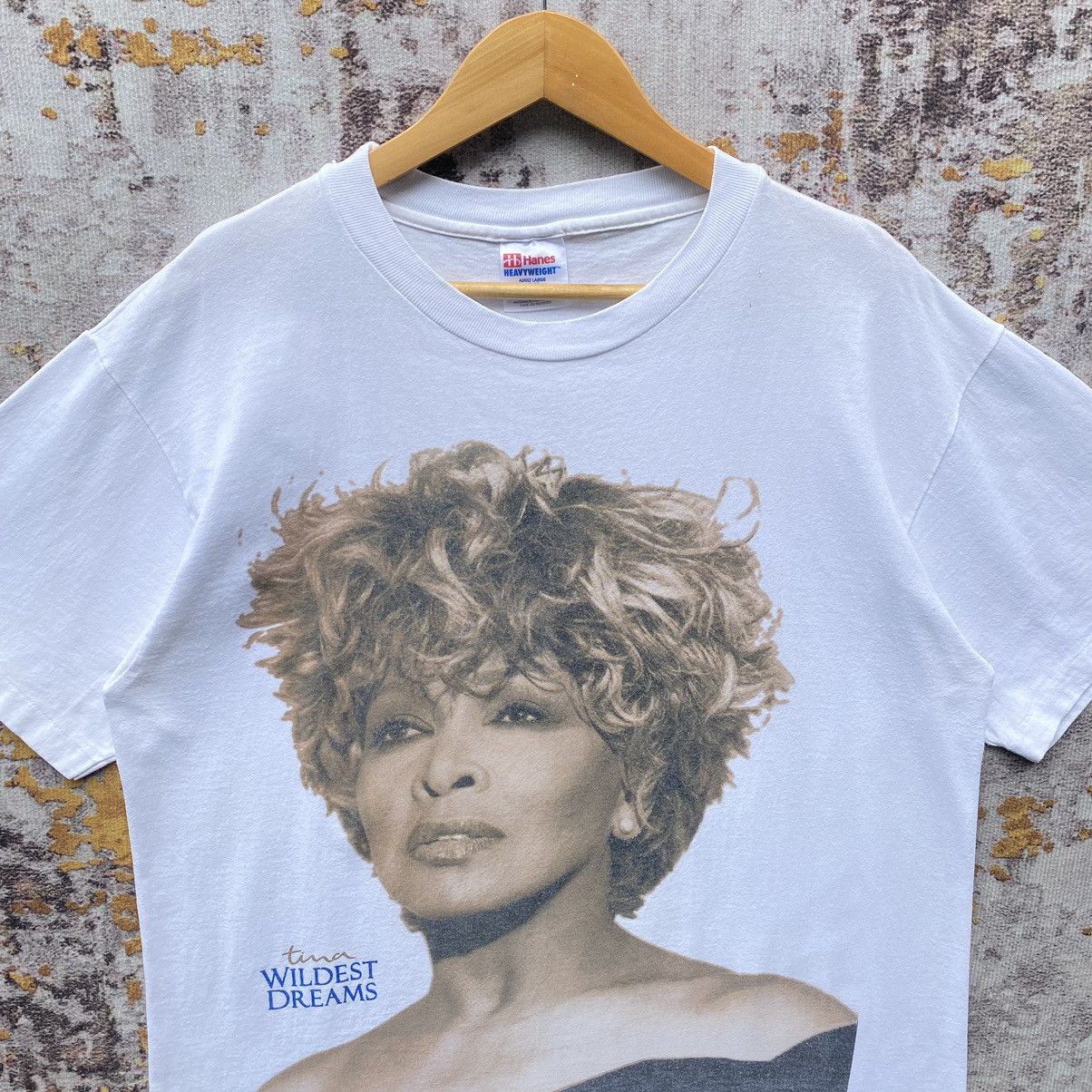 Band Tees Vintage 90s Tina Tuner Wildest Dreams 1996 Tour Shirt Size US L / EU 52-54 / 3 - 7 Thumbnail