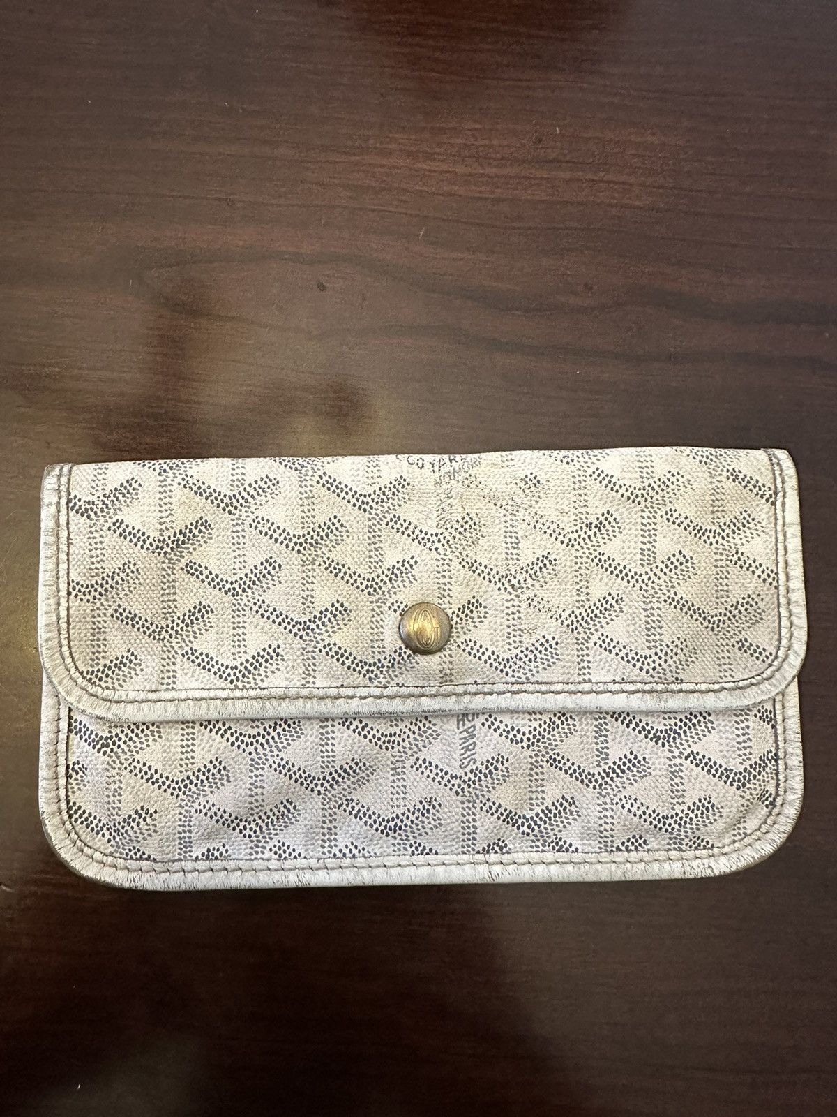 Goyard Goyard Saint Louis Pouch White Wallet Size ONE SIZE - 2 Thumbnail