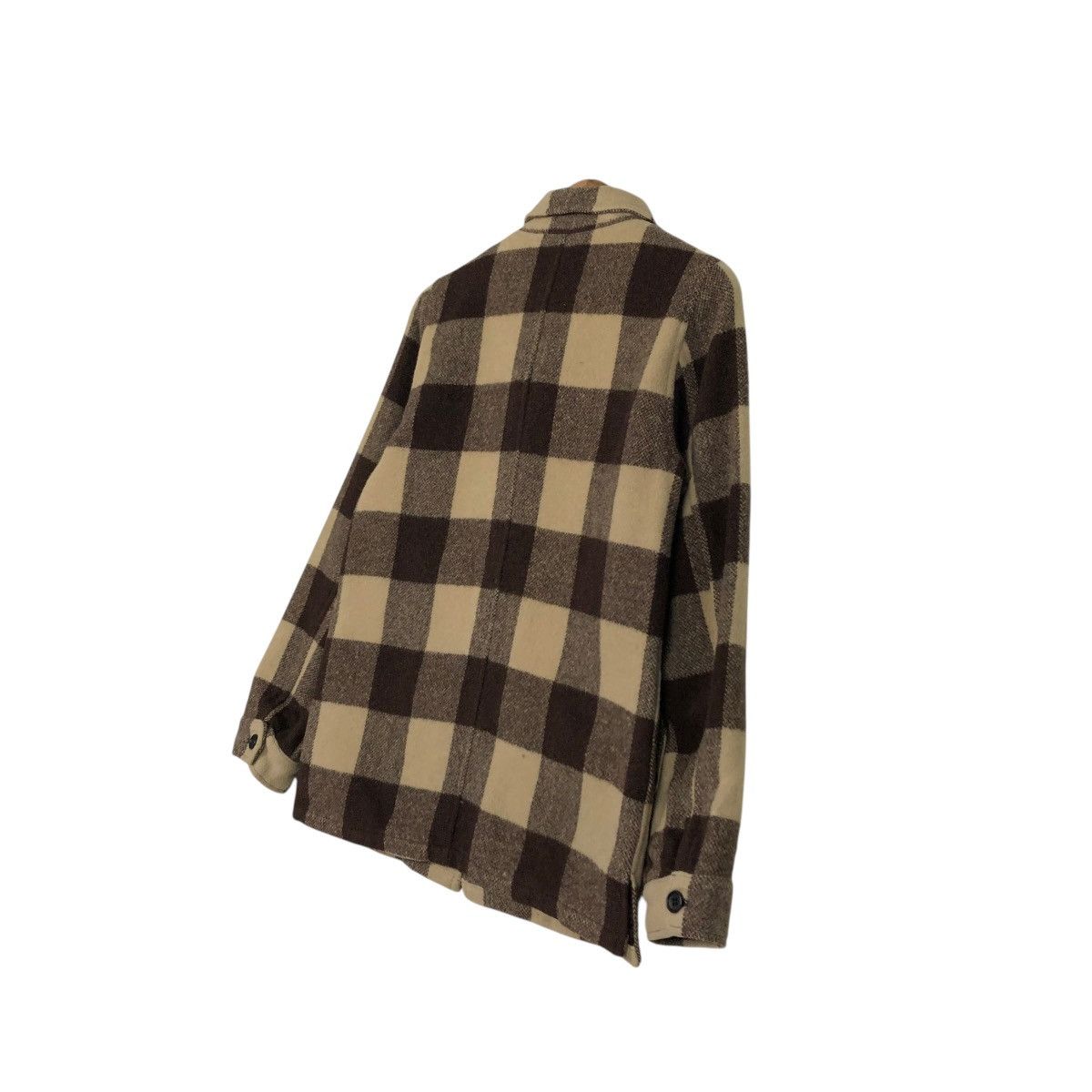 Vintage 🔥VINTAGE CHORE WOOL WORK JACKET TARTAN YOUTH ISSEY MIYAKE Size US S / EU 44-46 / 1 - 12 Thumbnail