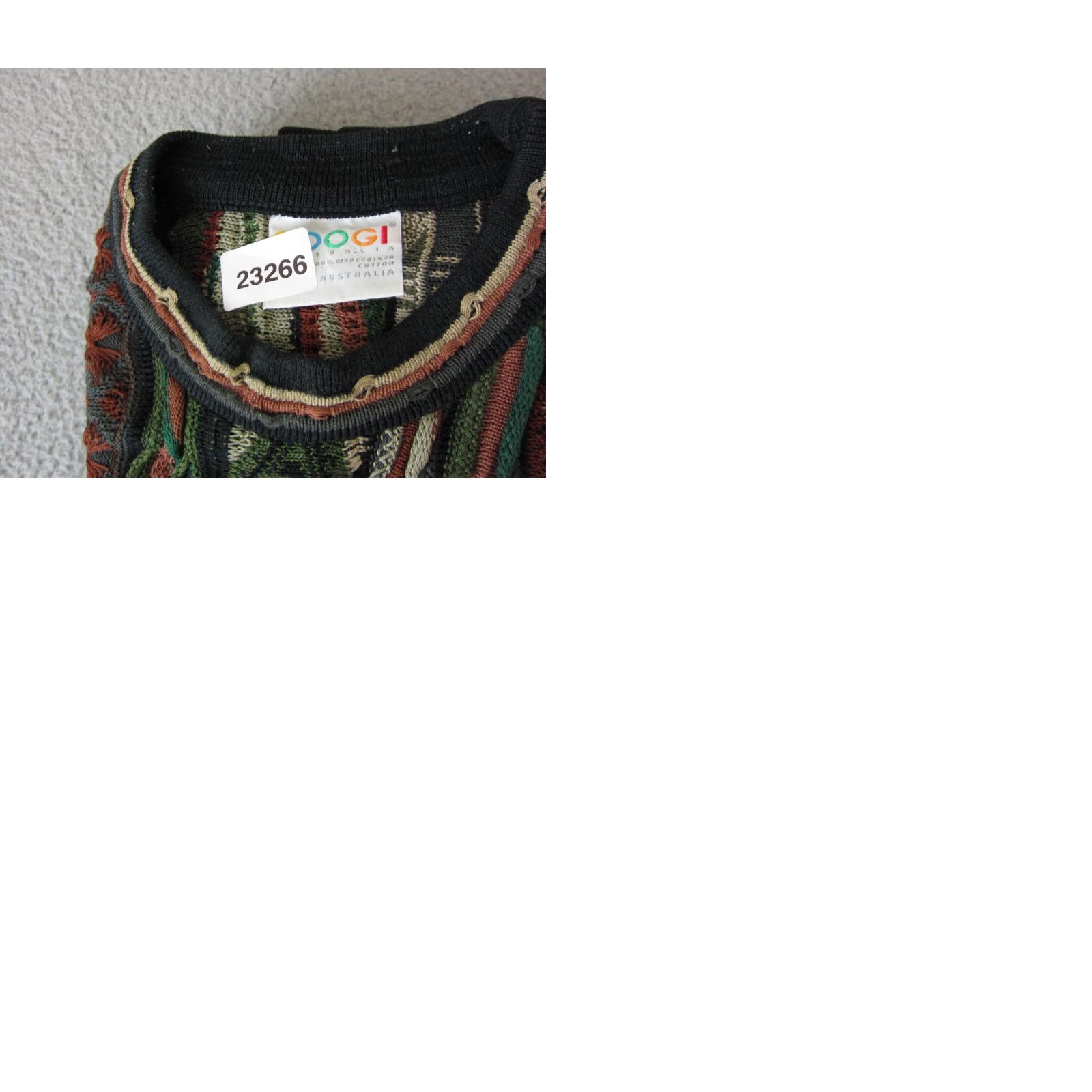 Coogi VINTAGE COOGI Sweater Mens L Brown 90s Cotton Pullover Crew Neck Knitted Knit Regular Top Shirt Mens Size US L / EU 52-54 / 3 - 9 Thumbnail