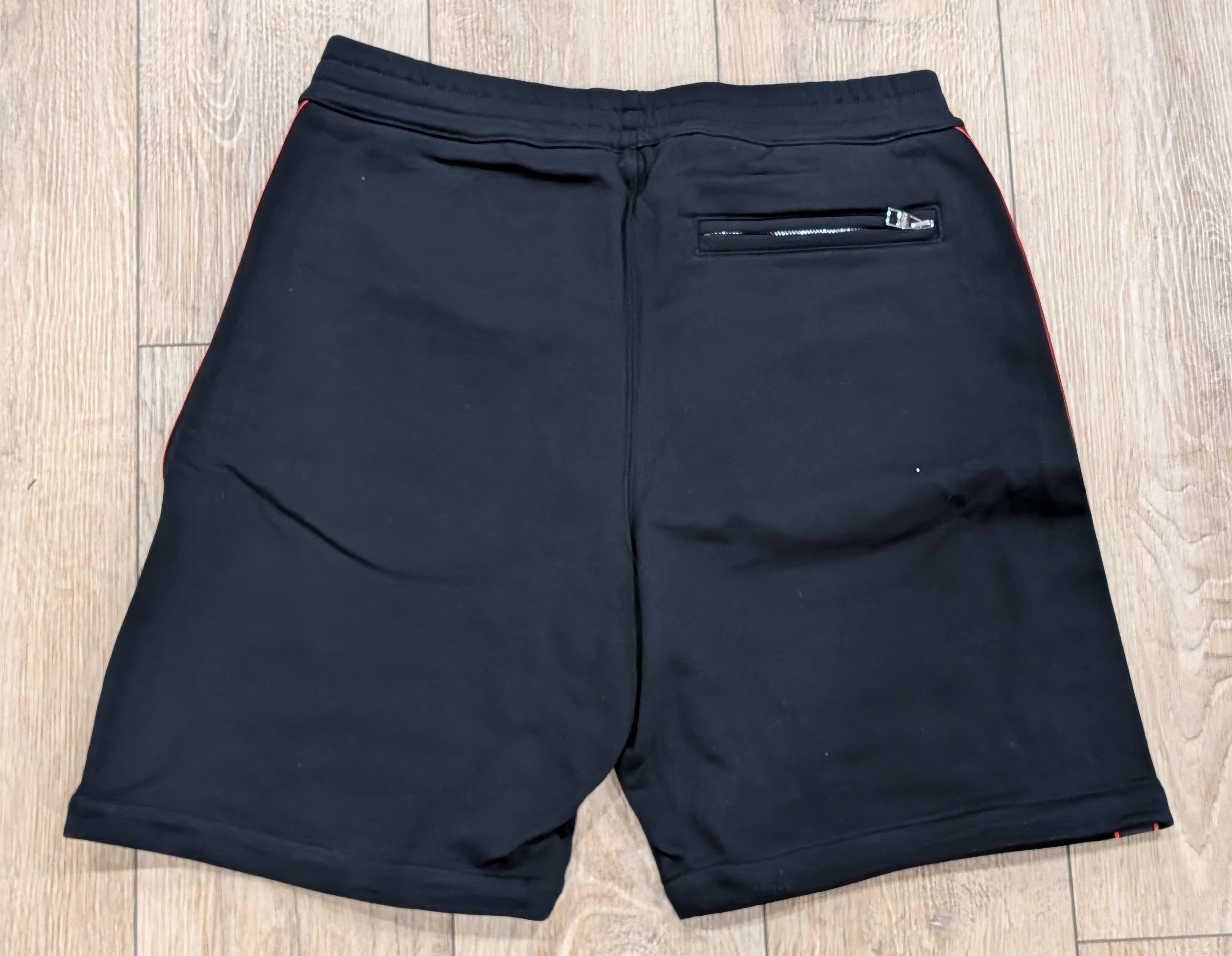 Alexander McQueen Alexander McQueen Selvedge Logo Tape Sweat Shorts Black L Size US 34 / EU 50 - 3 Thumbnail
