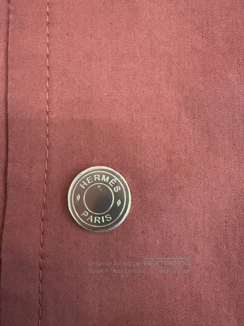 Hermes Hermes Chest pocket design ladies blouse Size XS / US 0-2 / IT 36-38 - 5 Thumbnail