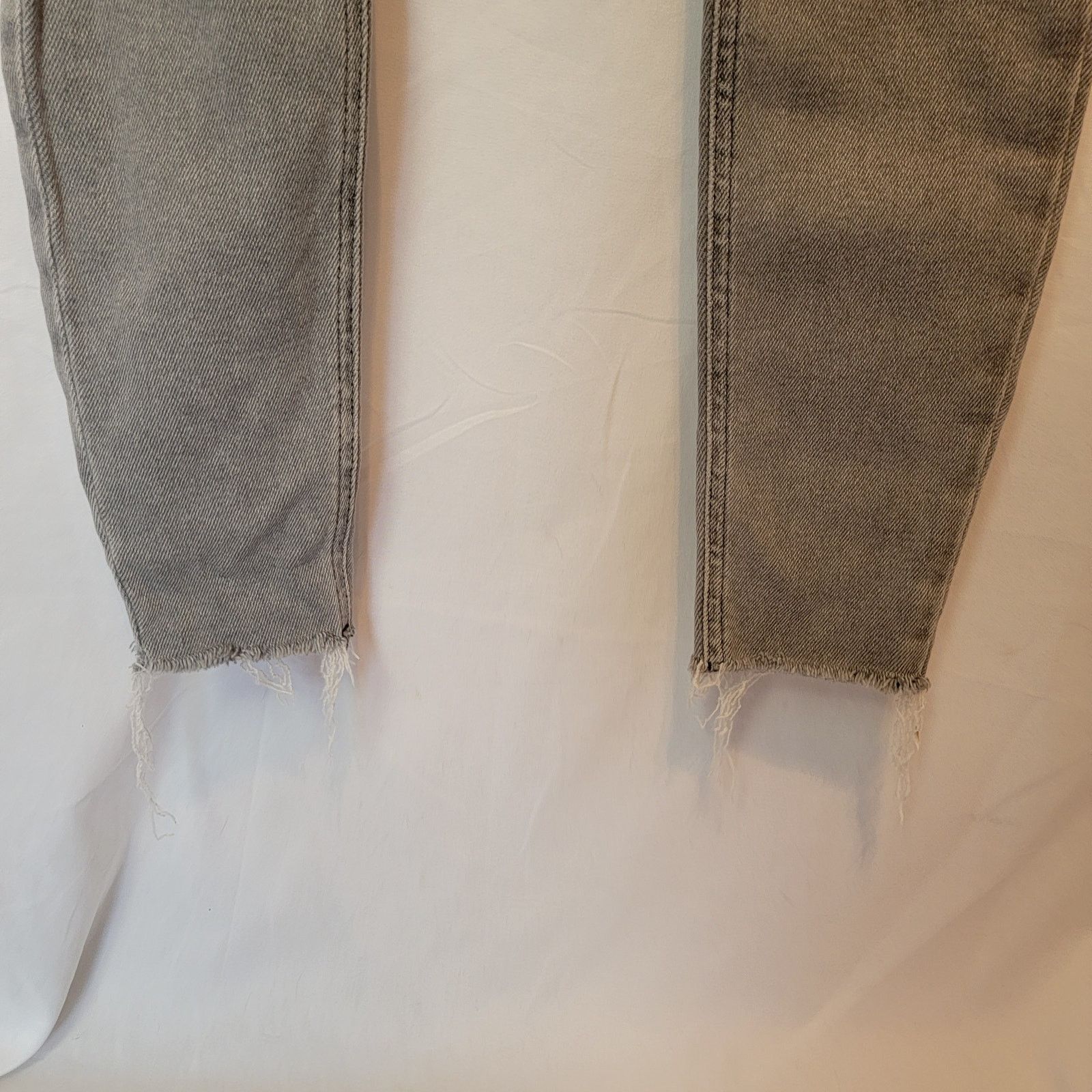 New Look New Look Washed Grey High Waisted Skinny Jeans Size 4 Size 27" / US 4 / IT 40 - 6 Thumbnail