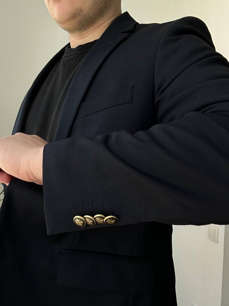 Vintage × Z Zegna Vintage Japanese Ermenegildo Tessuto Zegna Blazer Jacket Size 42R - 13 Thumbnail