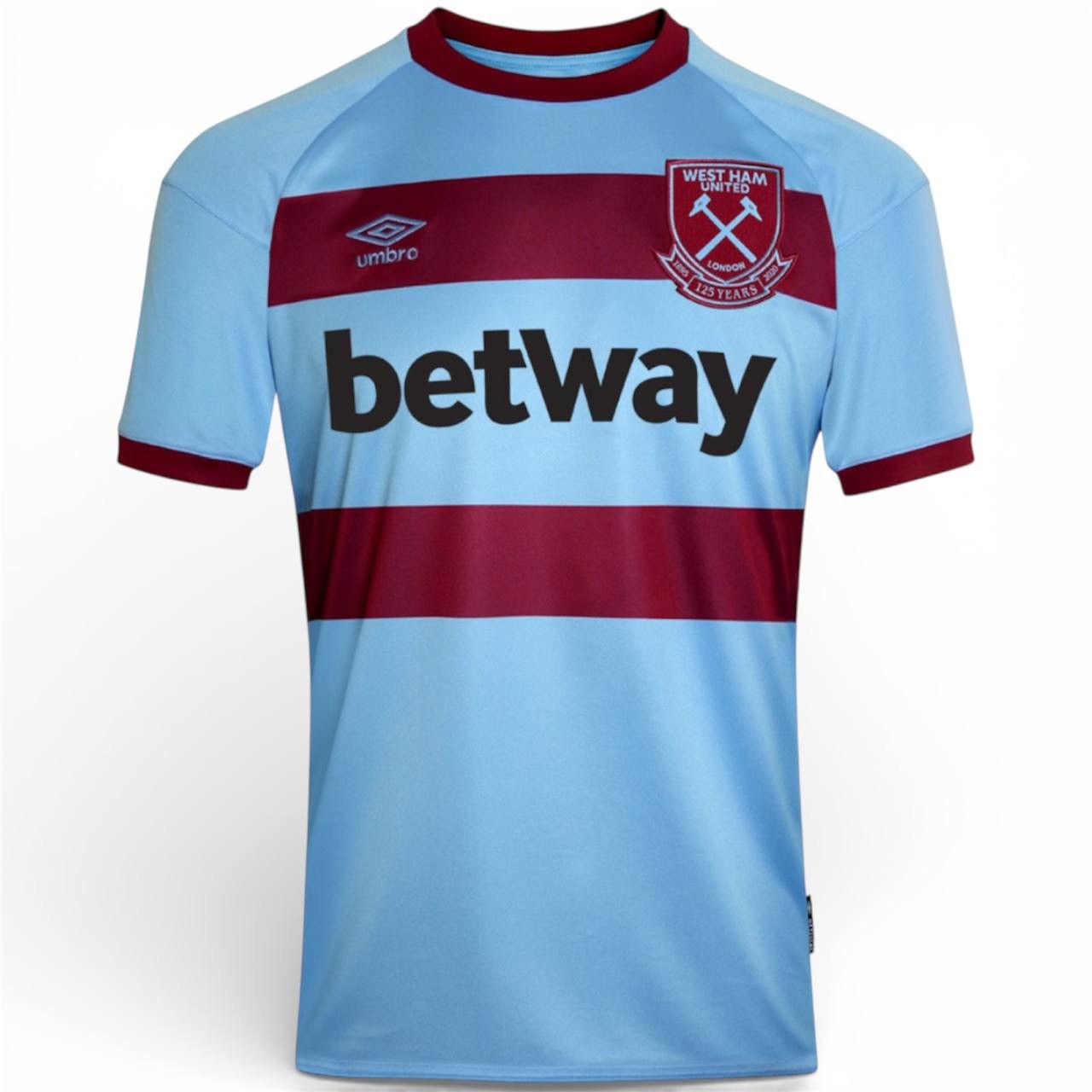 Umbro 2020/21 WEST HAM UNITED AWAY SOCCER JERSEY FOOTBALL SHIRT L Size US L / EU 52-54 / 3 - 1 Thumbnail