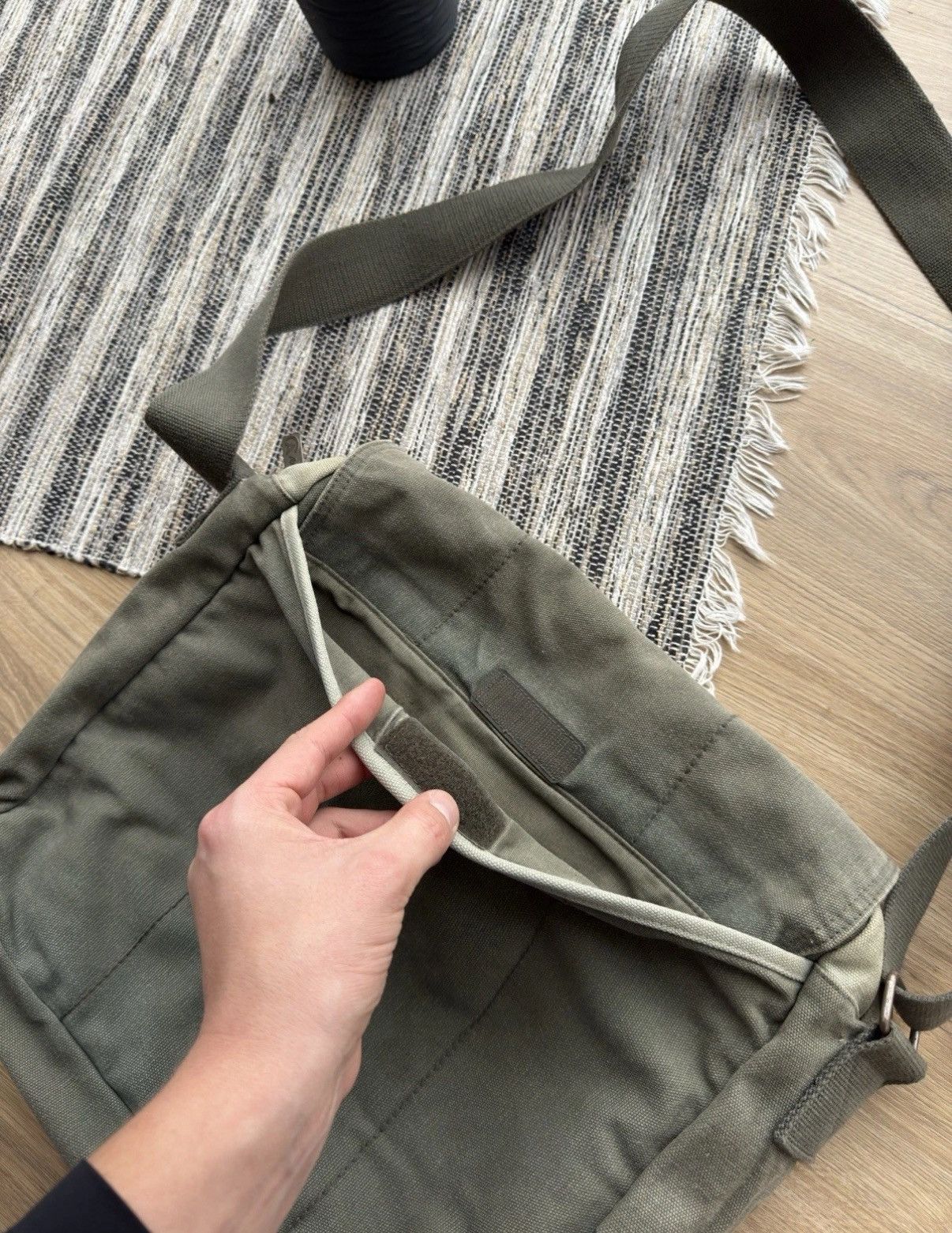Avirex VINTAGE AVIREX USA ARCHIVE ARMY CROSSBODY SHOULDER BAG MEN Size ONE SIZE - 14 Thumbnail