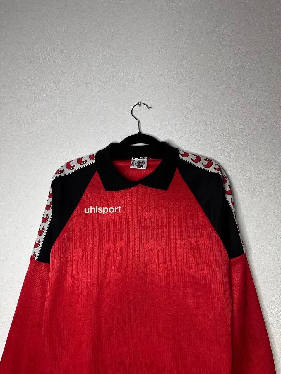 Other Uhlsport Goalkeeper Soccer Jersey Red Long Sleeve Vintage XL Size US XL / EU 56 / 4 - 2 Thumbnail