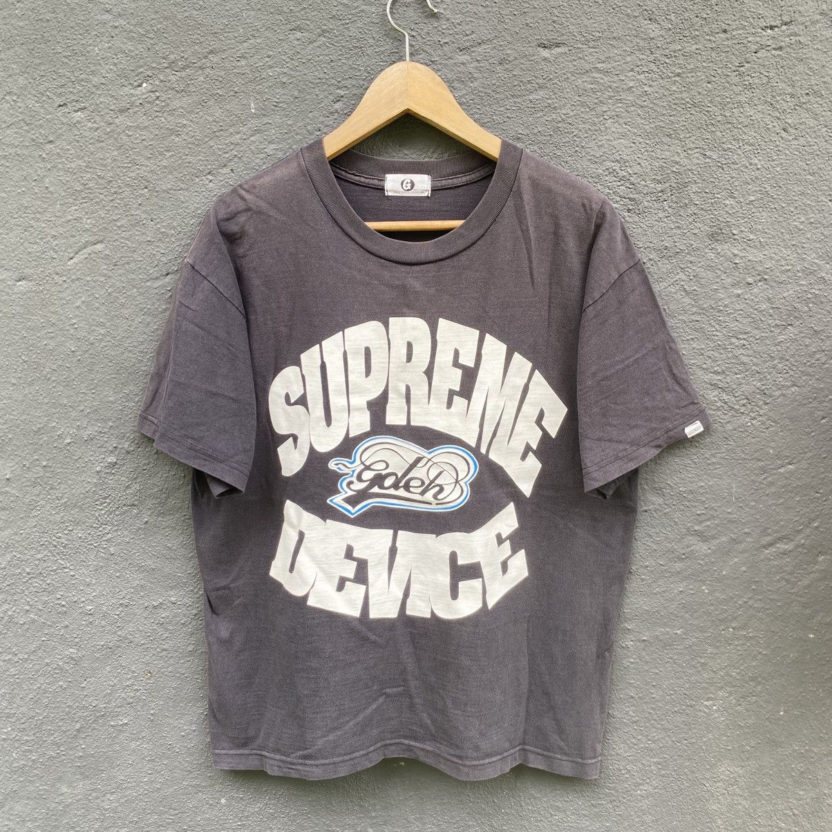 GOODENOUGH Thrashed Faded Vintage GoodEnough Supreme Device Tee Size US L / EU 52-54 / 3 - 1 Thumbnail