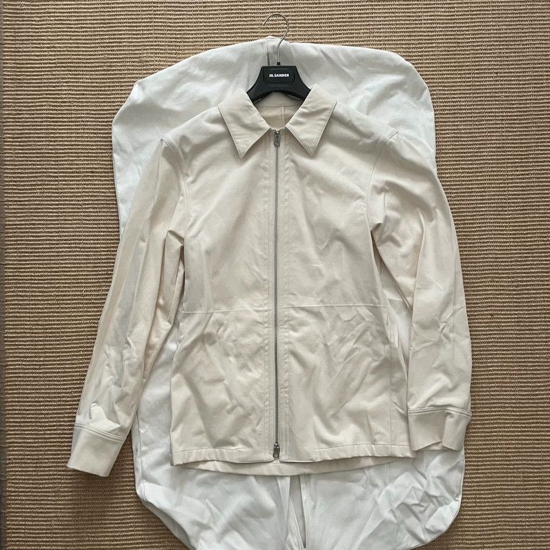 Jil Sander Jil Sander Pure white jacket Size M / US 6-8 / IT 42-44 - 1 Thumbnail