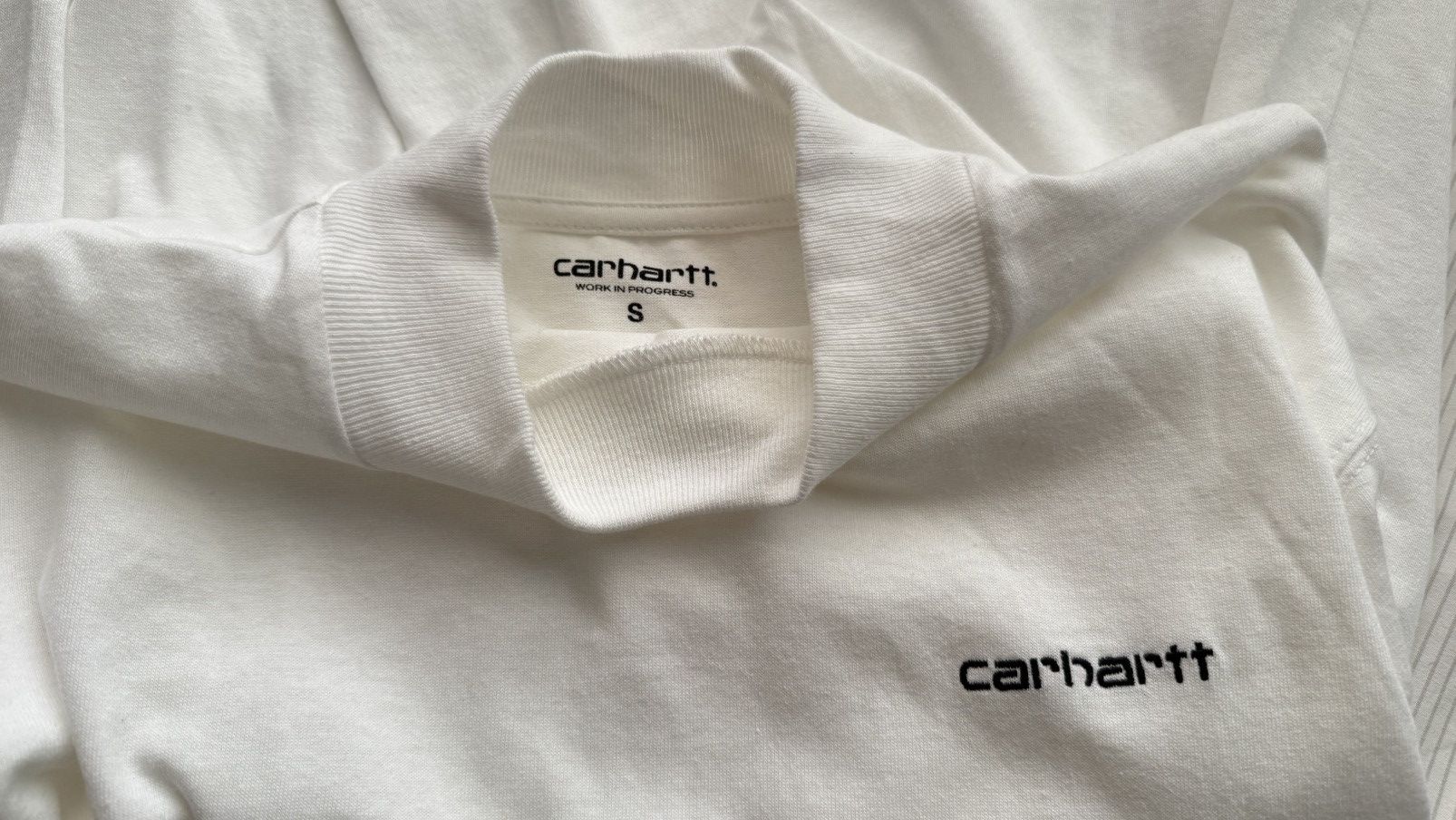 Carhartt Wip Carhartt WIP long sleeve white T-shirt Size US S / EU 44-46 / 1 - 2 Thumbnail