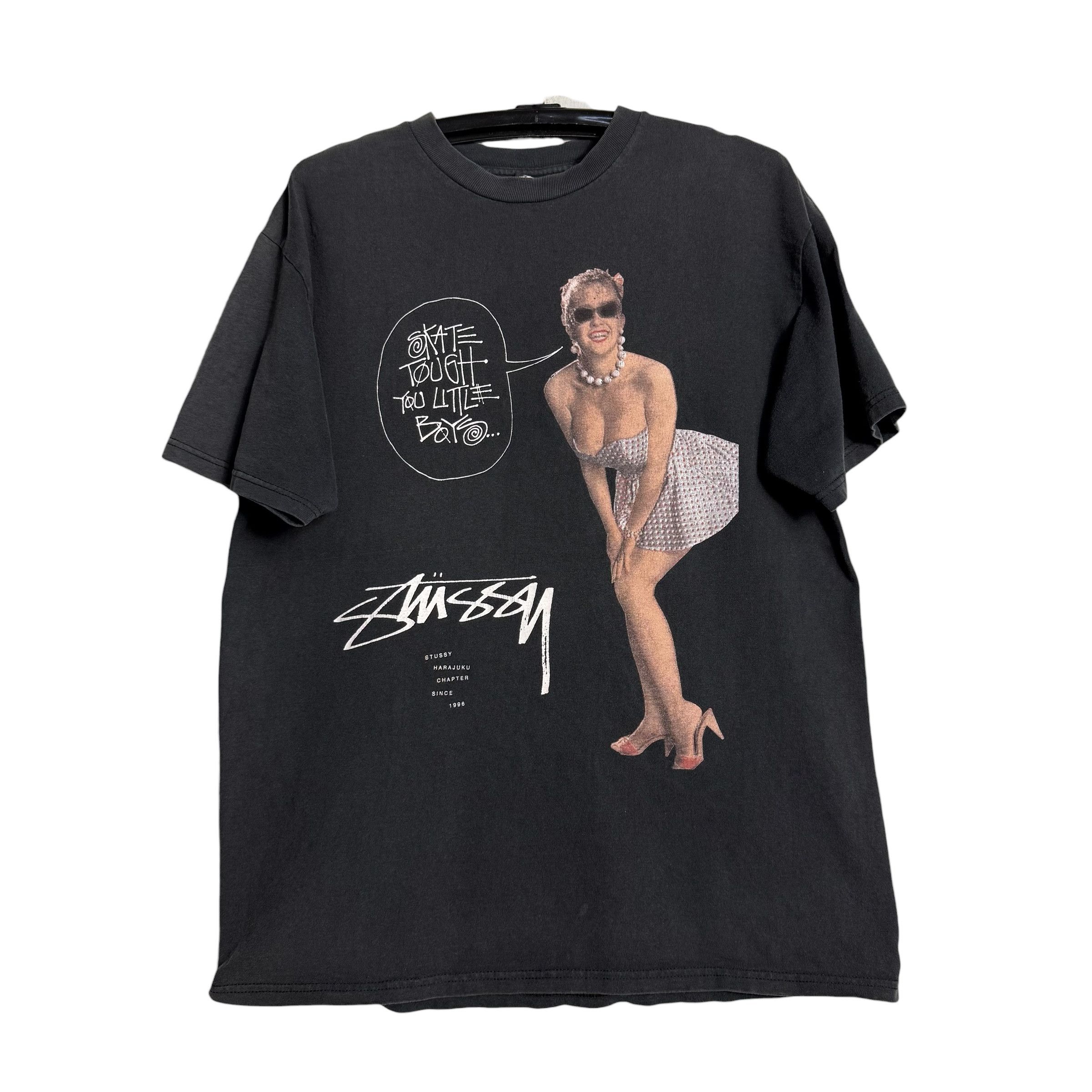 Stussy 🔥RARE🔥Vintage Stussy x Marilyn Monroe Harajuku T-shirt Size US L / EU 52-54 / 3 - 1 Thumbnail