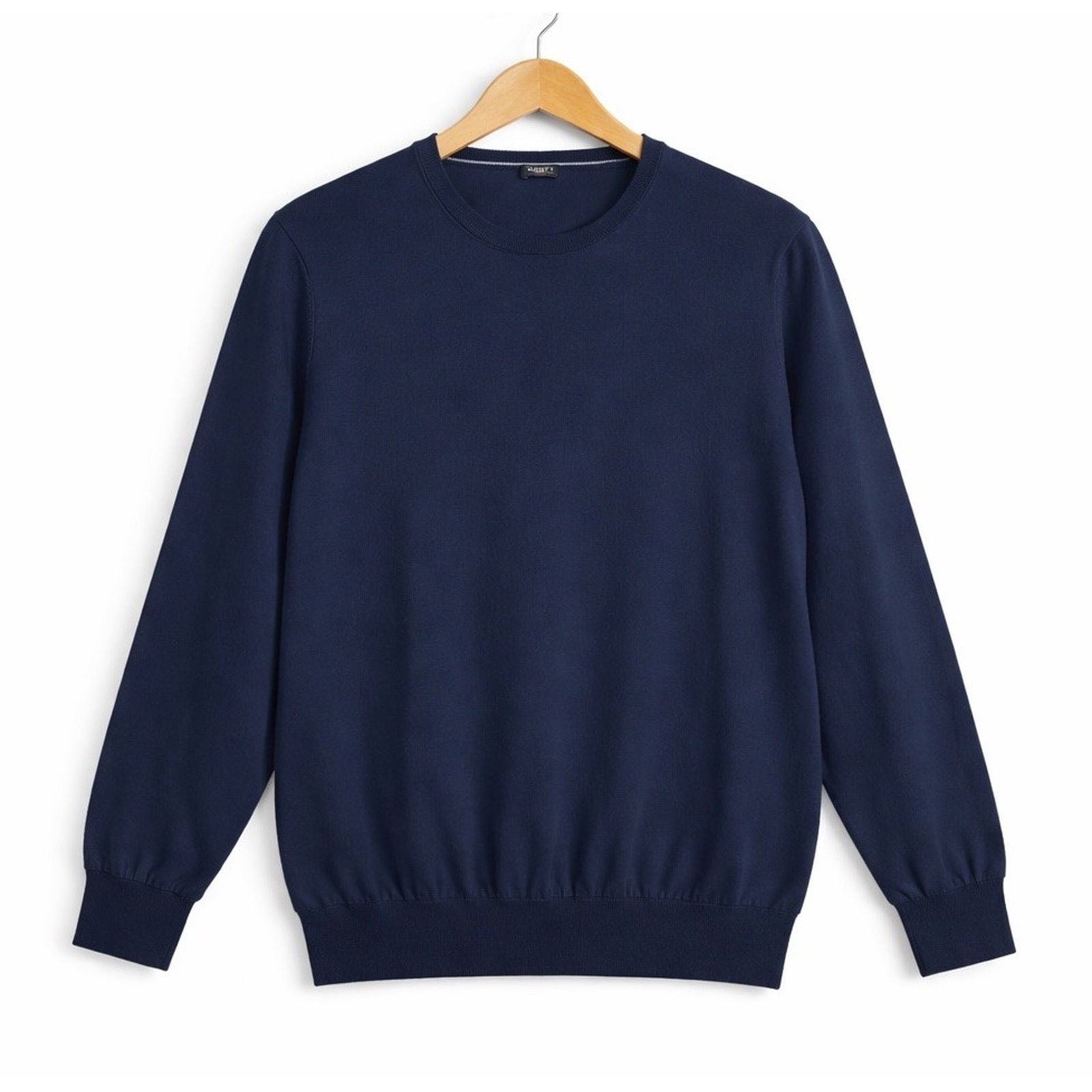 Faherty Faherty Reserve Sweater Mens XXL Navy Blue Crewneck Cotton Size US XXL / EU 58 / 5 - 1 Thumbnail