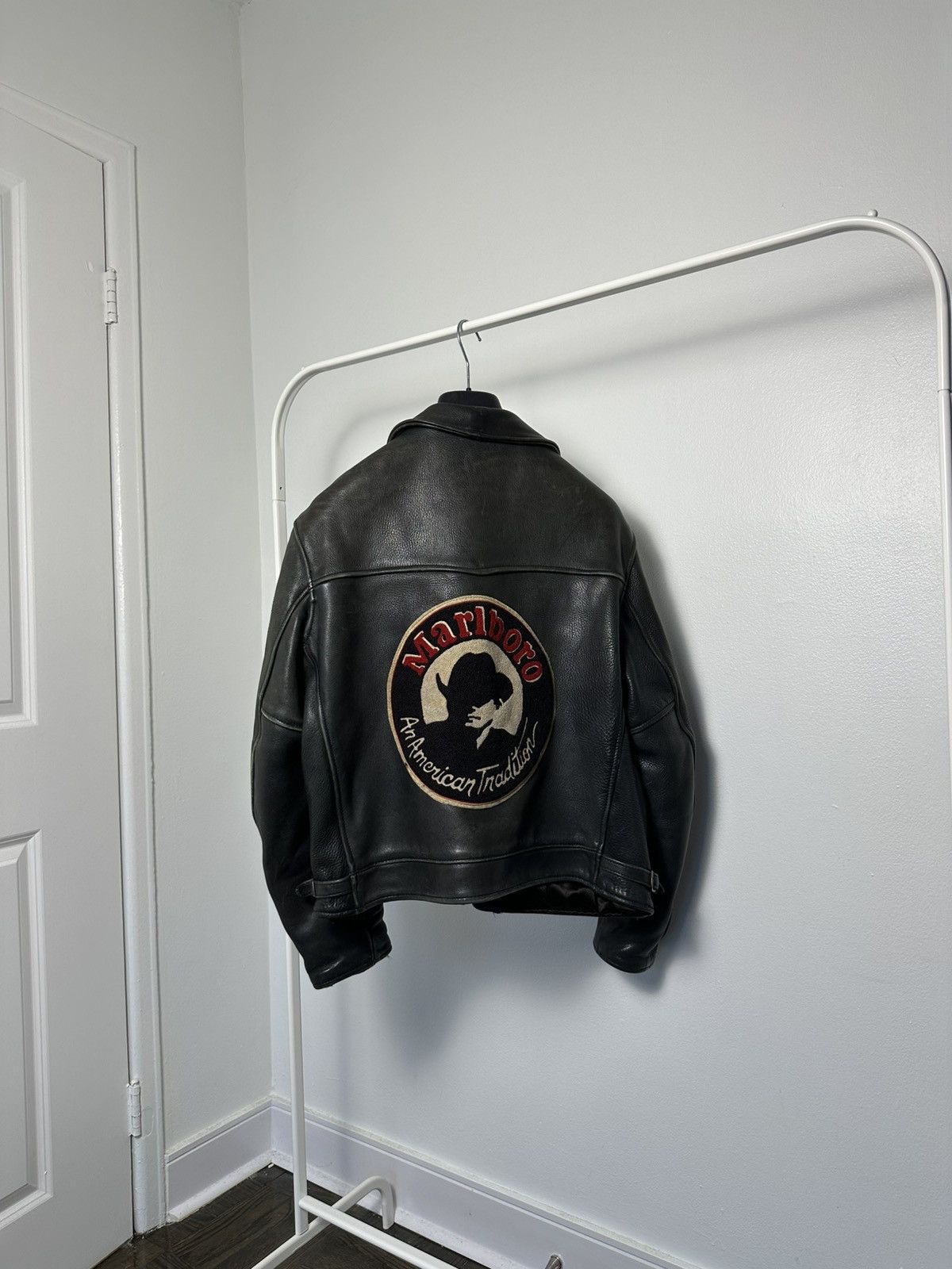 Marlboro Marlboro An American Tradition Heavy Leather Jacket Size US M / EU 48-50 / 2 - 1 Thumbnail