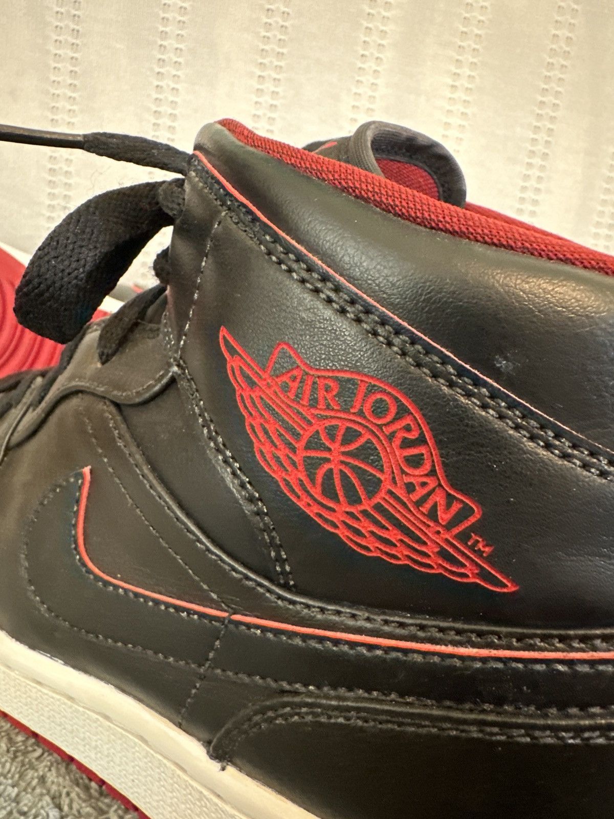 Jordan Brand Air Jordan1 Mid 'Radio Raheem Shoes Size US 9.5 / EU 42-43 - 7 Thumbnail