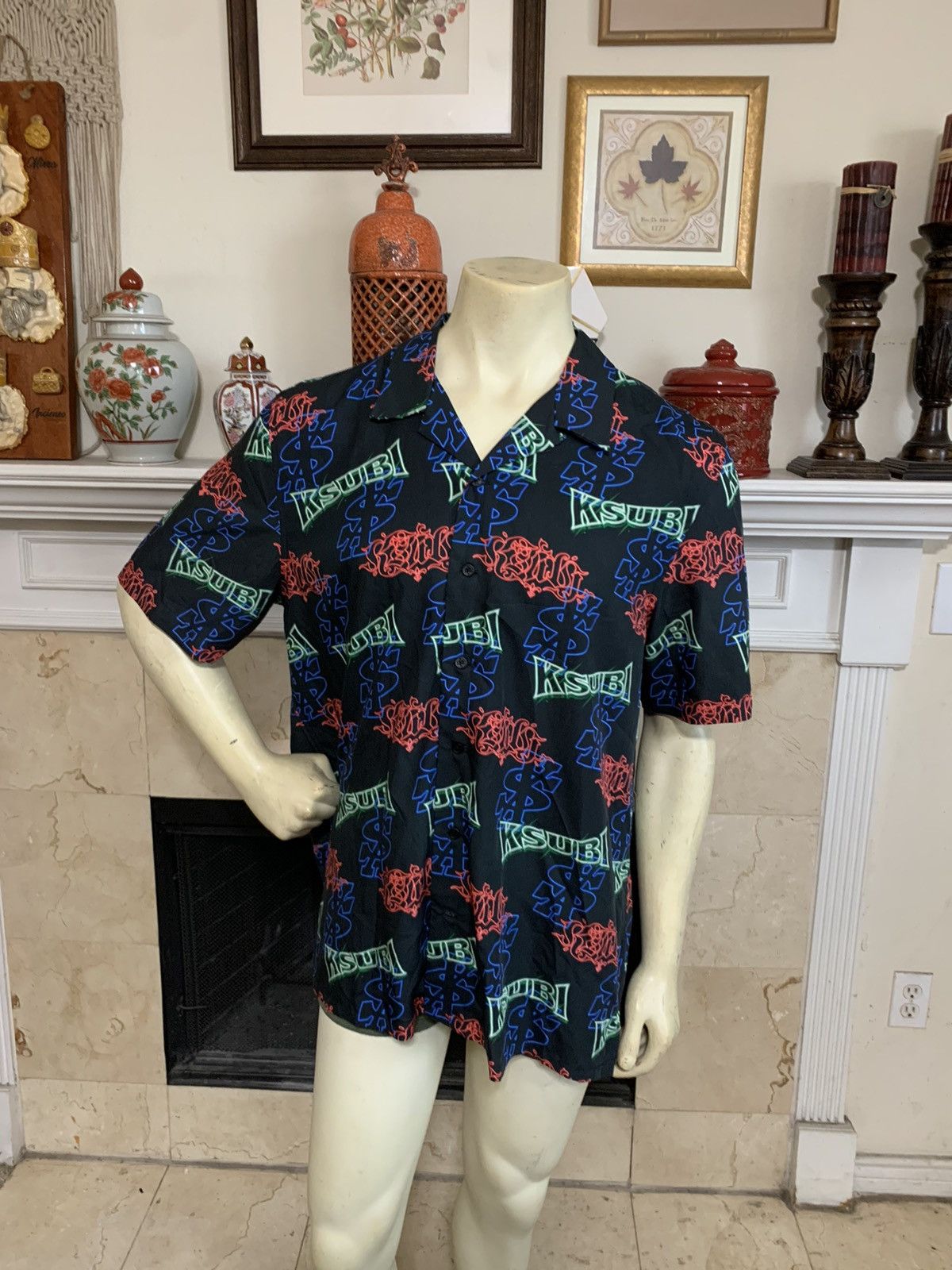 Ksubi Ksubi Logo $ Symbol SS button front Size US XL / EU 56 / 4 - 2 Thumbnail