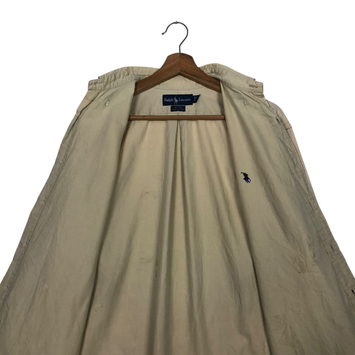 Polo Ralph Lauren 🔥VINTAGE CHORE WORK SHIRT JACKET RALPH LAUREN DUCK CANVAS Size US S / EU 44-46 / 1 - 16 Thumbnail