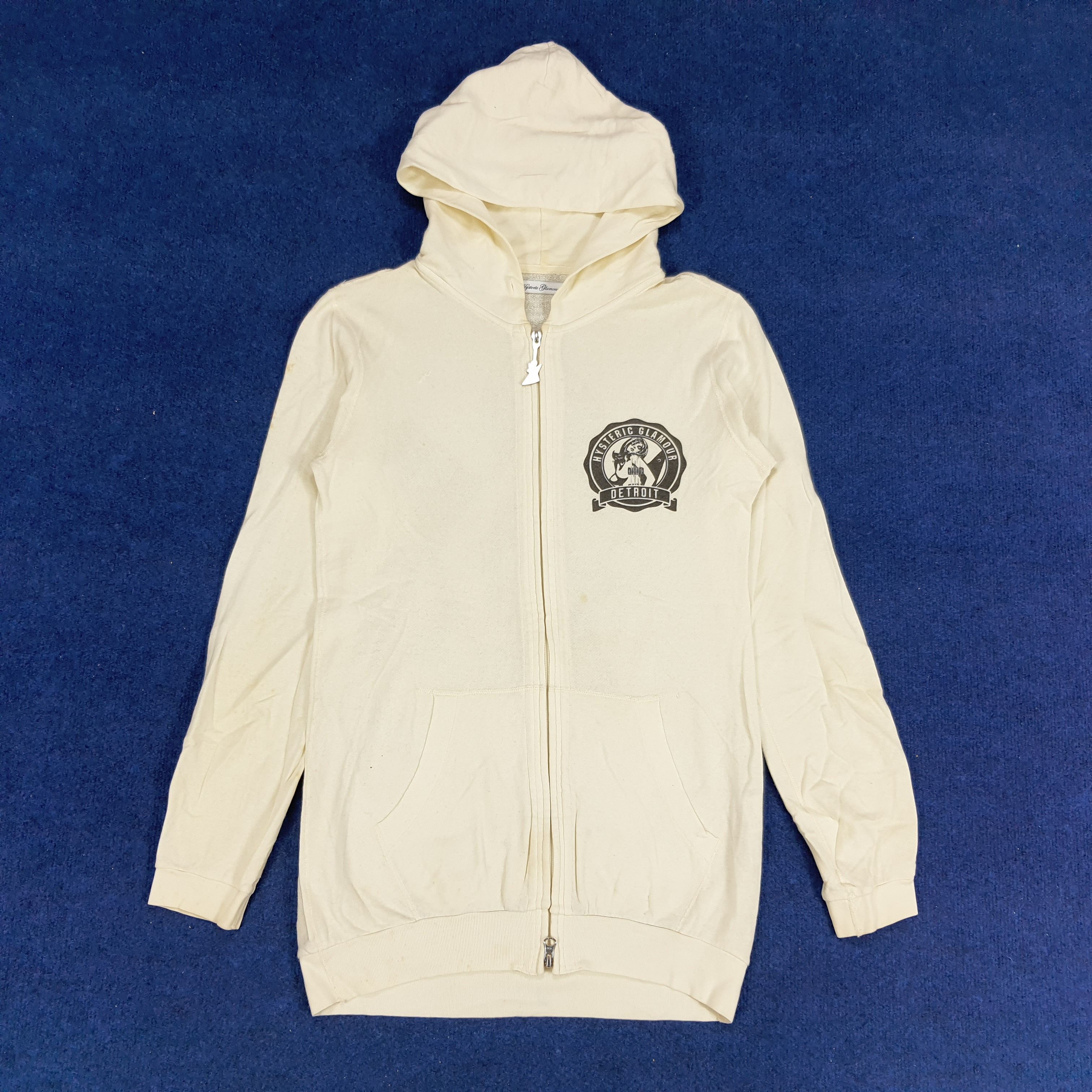 Hysteric Glamour × Japanese Brand × Vintage Vintage Hysteric Glamour Big Print Japan Brand Zipper Hoodie Size US XS / EU 42 / 0 - 3 Thumbnail