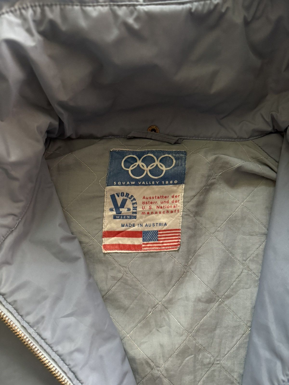 Vintage 1960 Squaw Valley VIII Olympic Winter Games Austrian Jacket Size US M / EU 48-50 / 2 - 6 Thumbnail