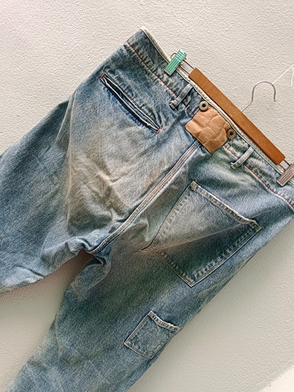 Paul Smith × Paul Smith Red Ear Paul Smith Red Ear Denim Bush Pants Size US 36 / EU 52 - 12 Thumbnail